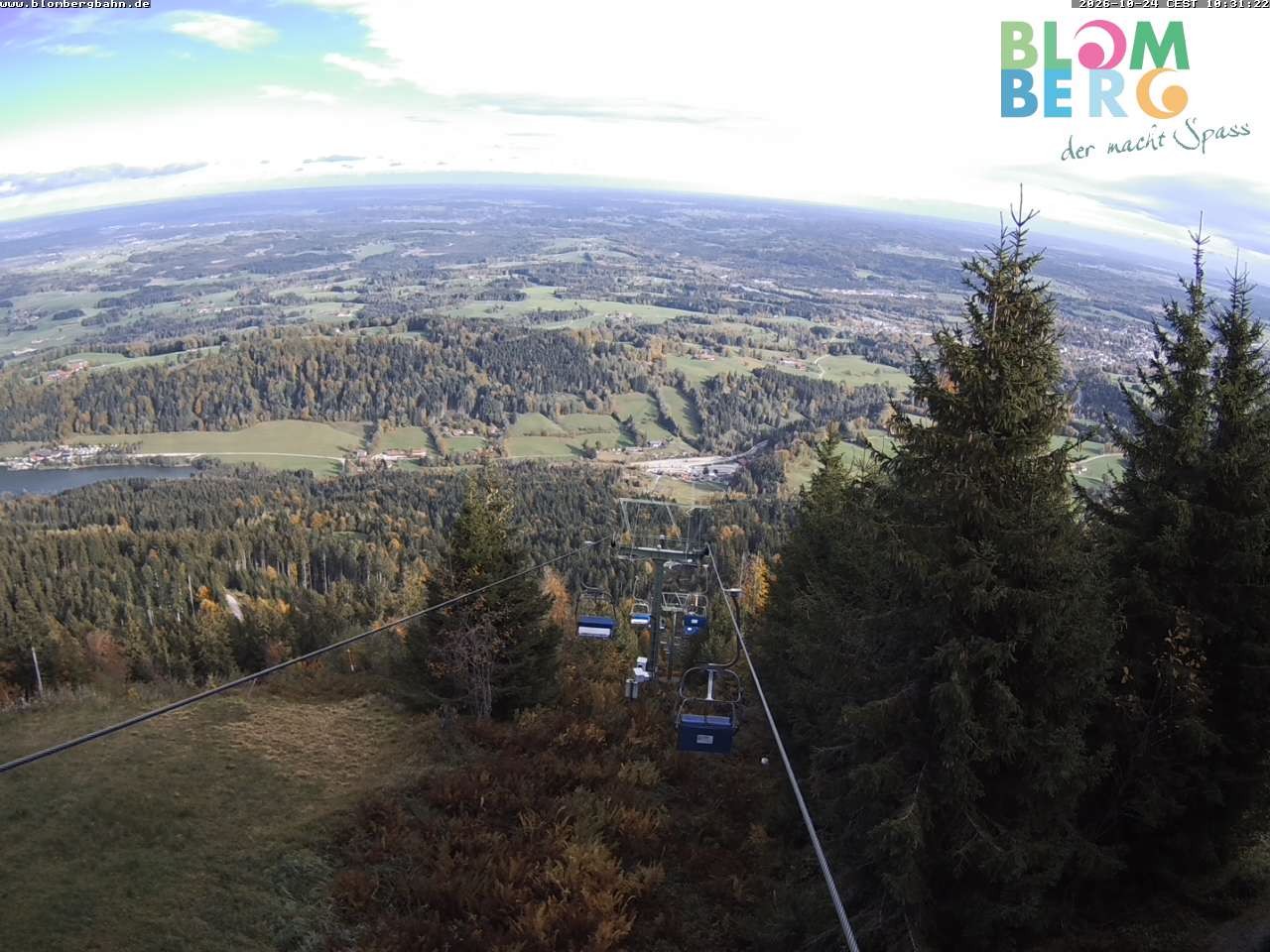 Archiv Foto Webcam Blomberglift (Bayern)