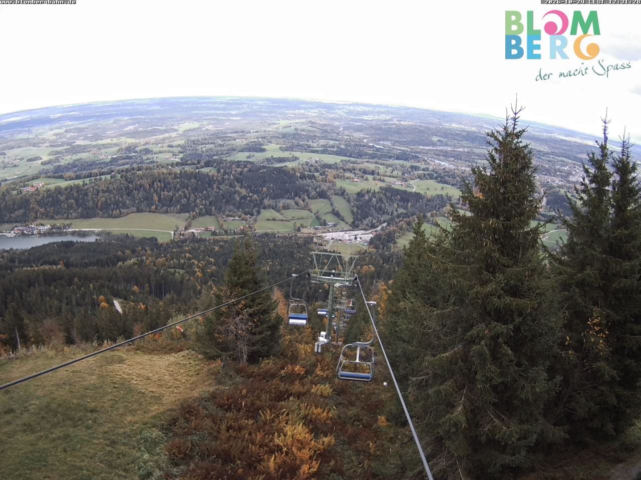 Archiv Foto Webcam Blomberglift (Bayern)