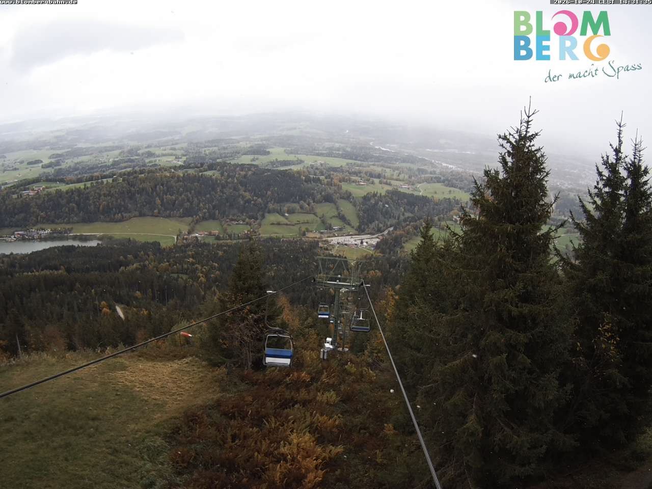 Archiv Foto Webcam Blomberglift (Bayern)
