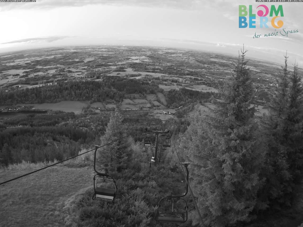 Archiv Foto Webcam Blomberglift (Bayern)