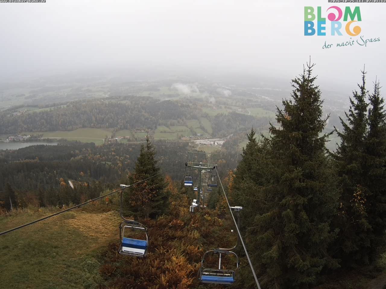 Archiv Foto Webcam Blomberglift (Bayern)