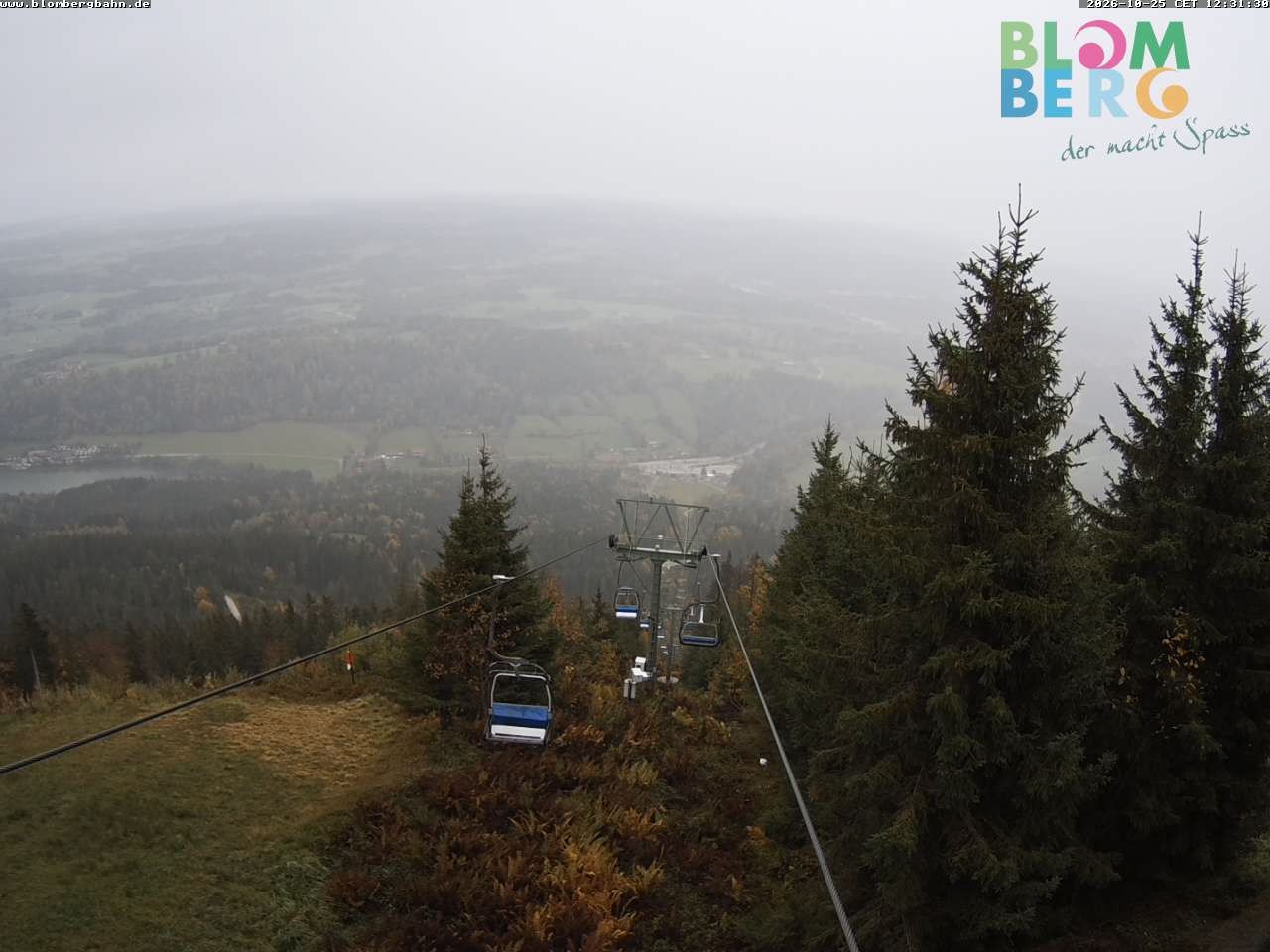 Archived image Webcam Blomberglift (Bavaria)