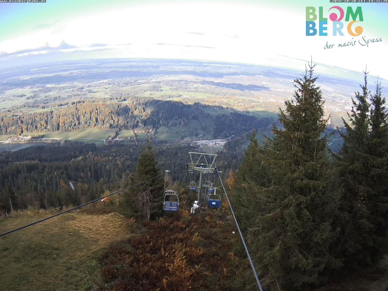 Archiv Foto Webcam Blomberglift (Bayern)