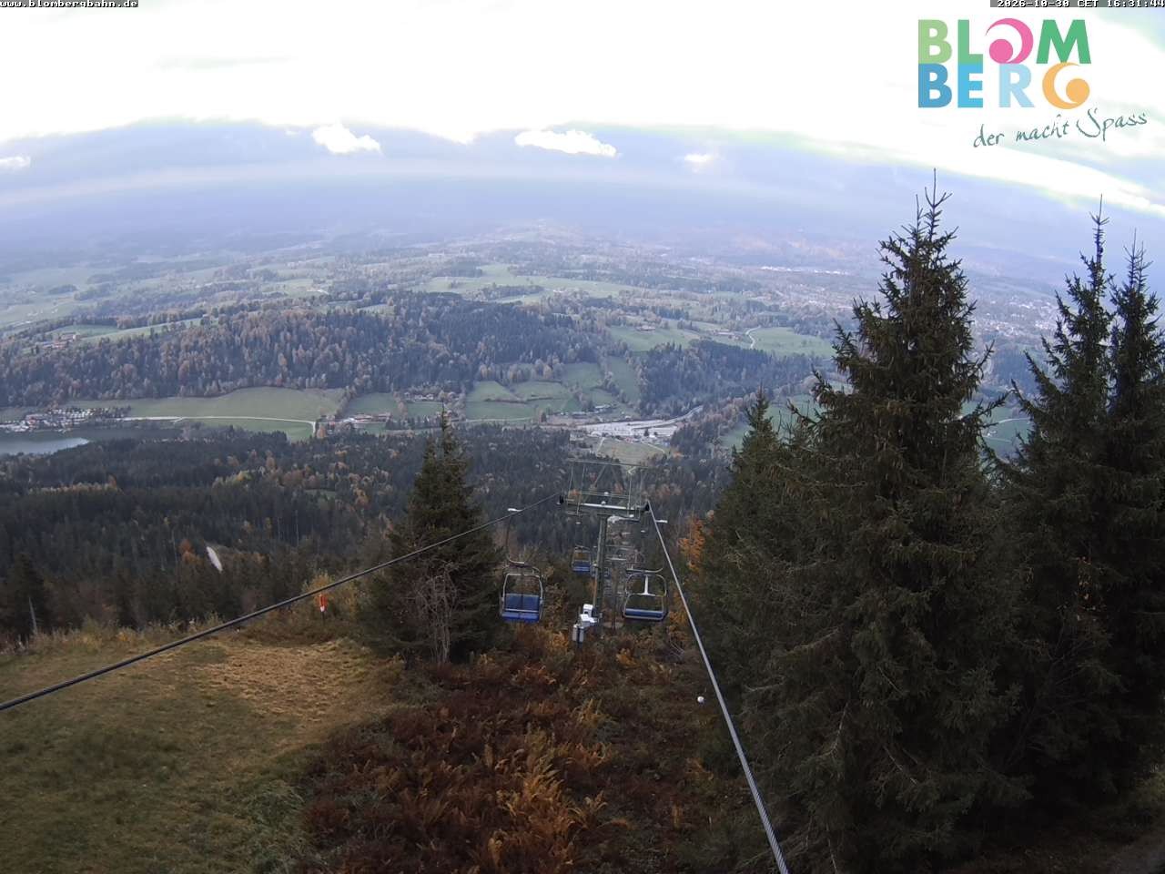 Archiv Foto Webcam Blomberglift (Bayern)