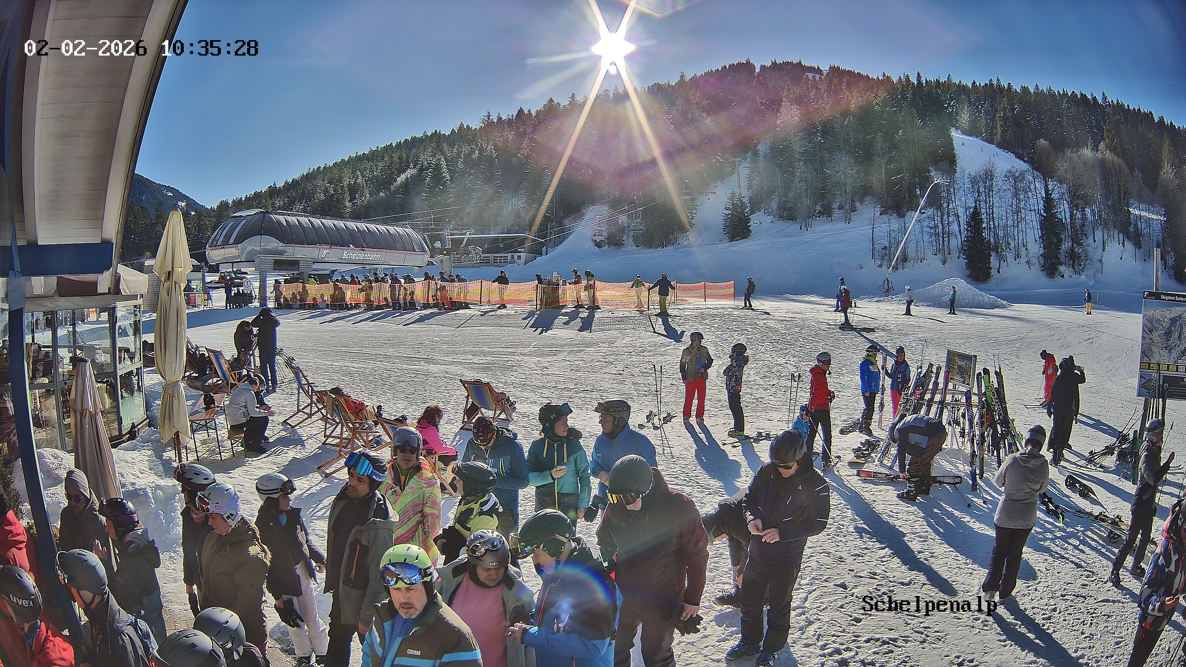 Archiv Foto Webcam Balderschwang: Einkehr Schelpenalp