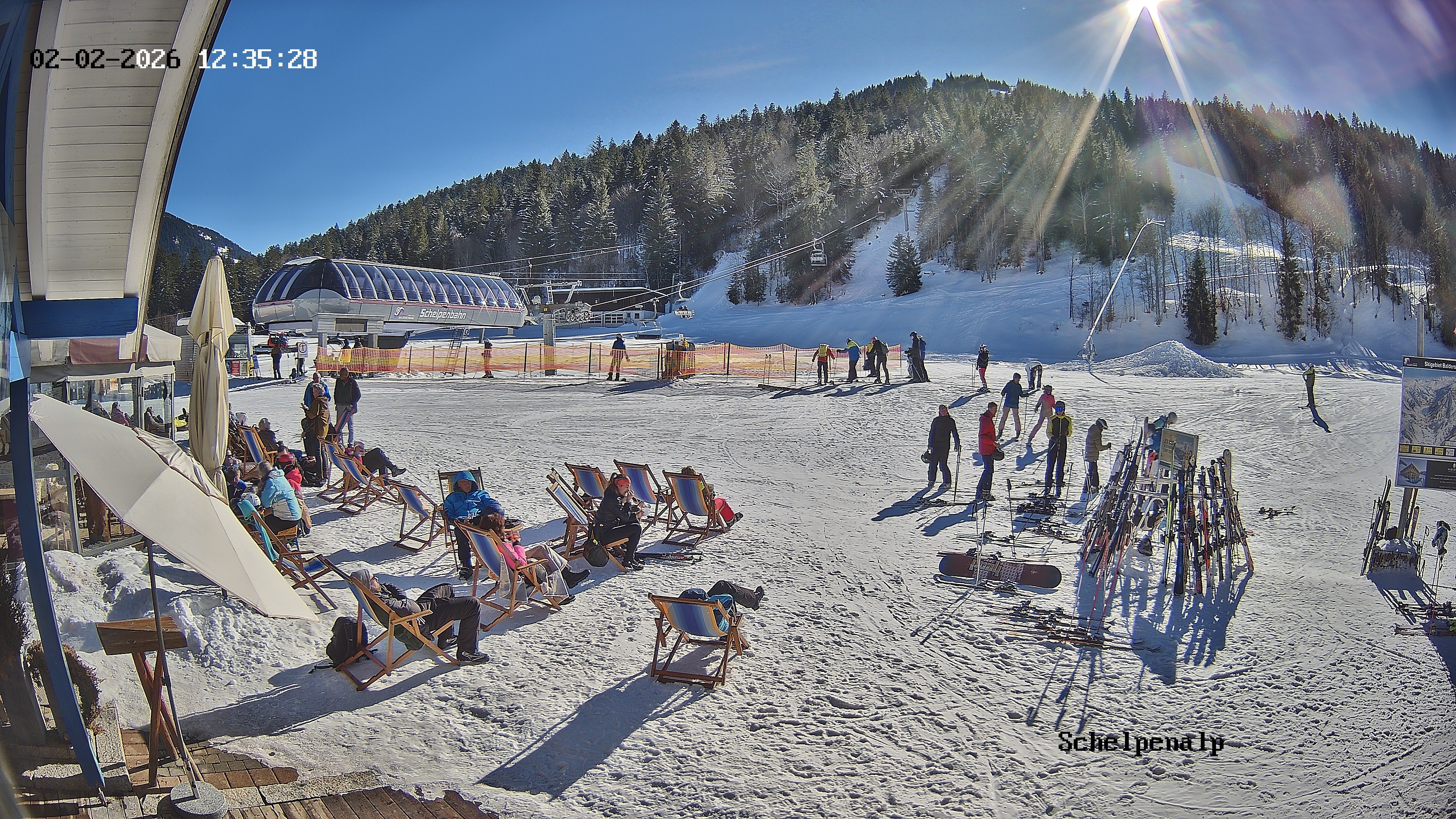 Archiv Foto Webcam Balderschwang: Einkehr Schelpenalp