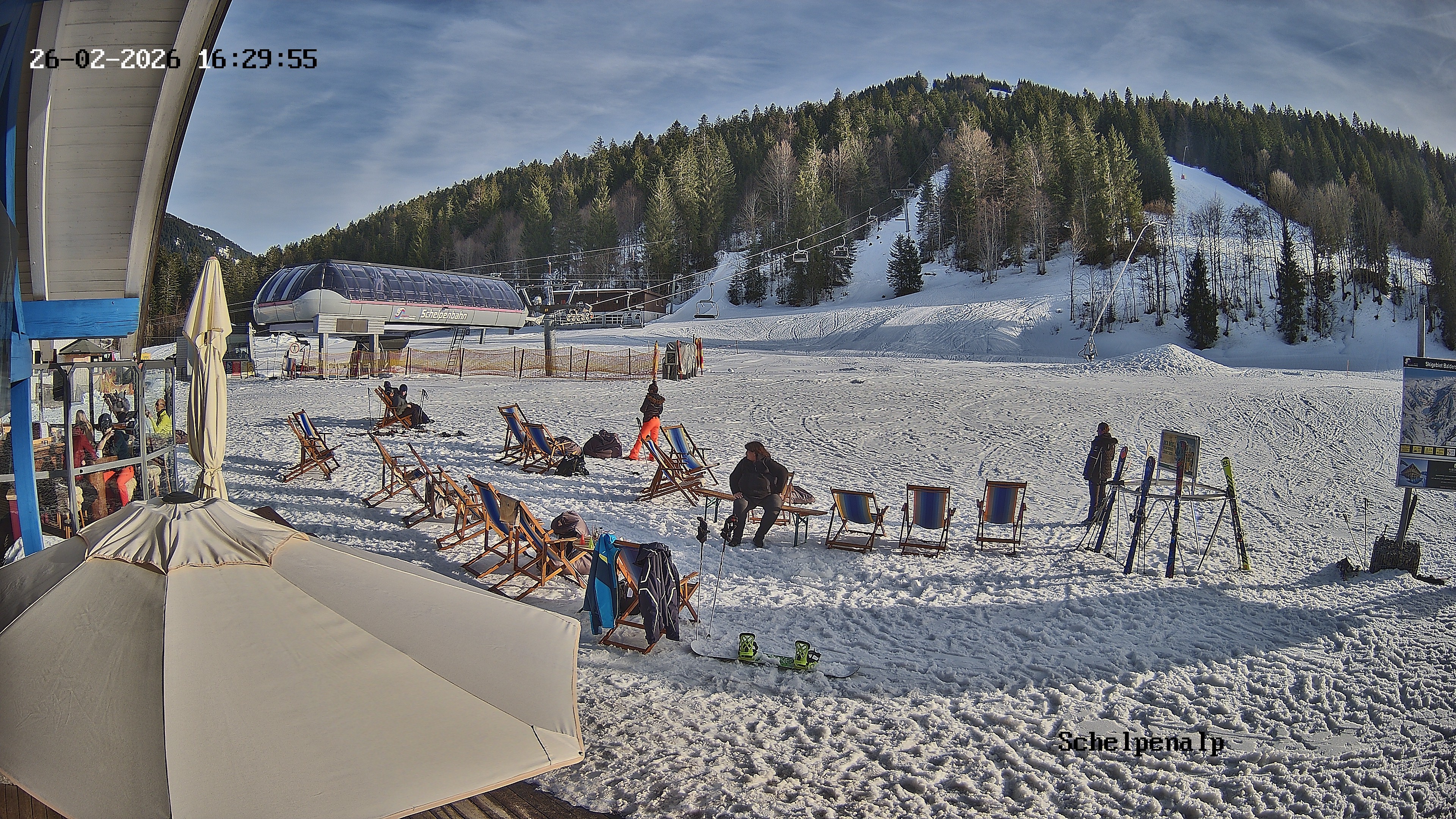 Archived image Webcam Balderschwang - Restaurant Schelpenalp