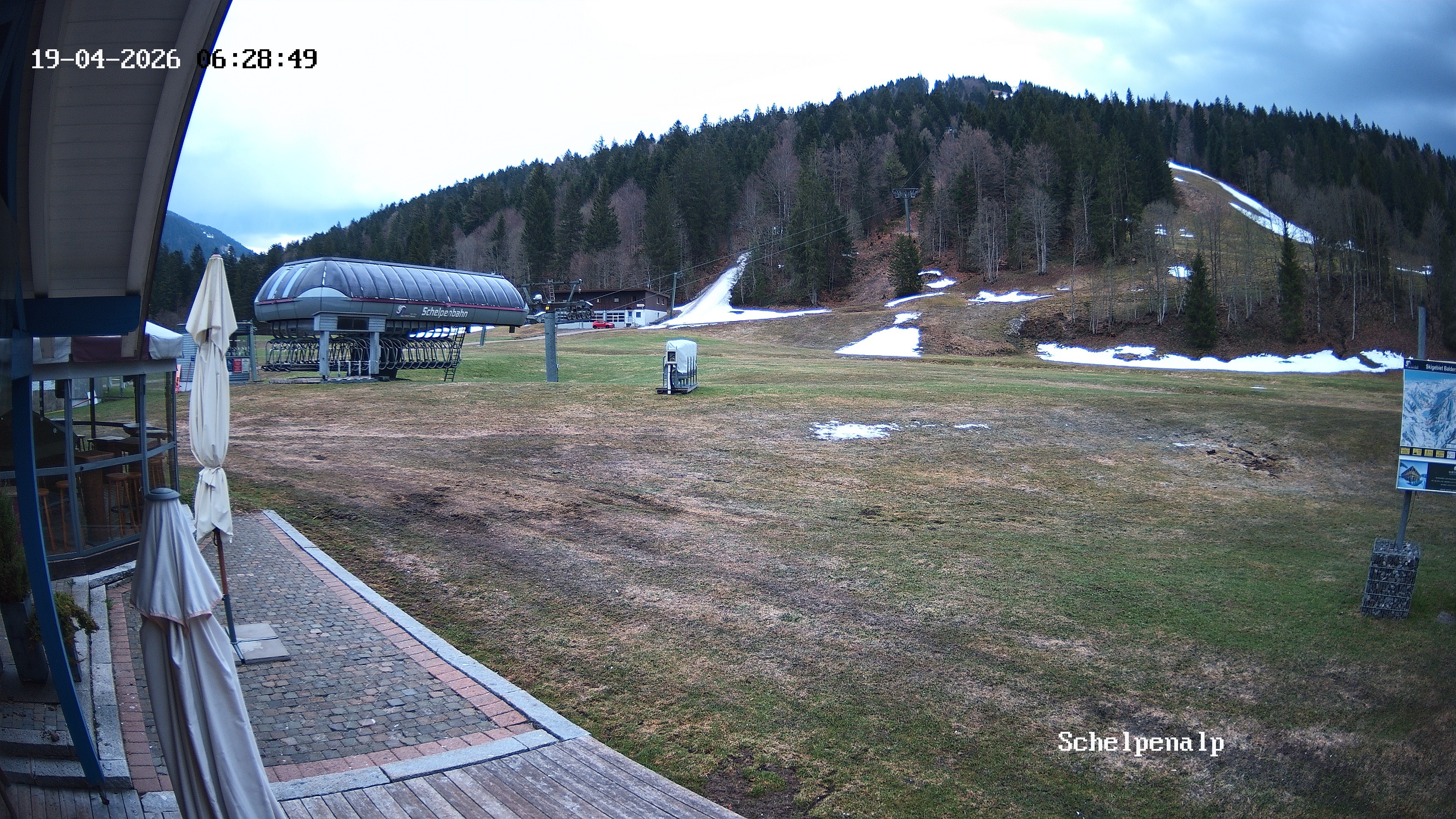 Archived image Webcam Balderschwang - Restaurant Schelpenalp