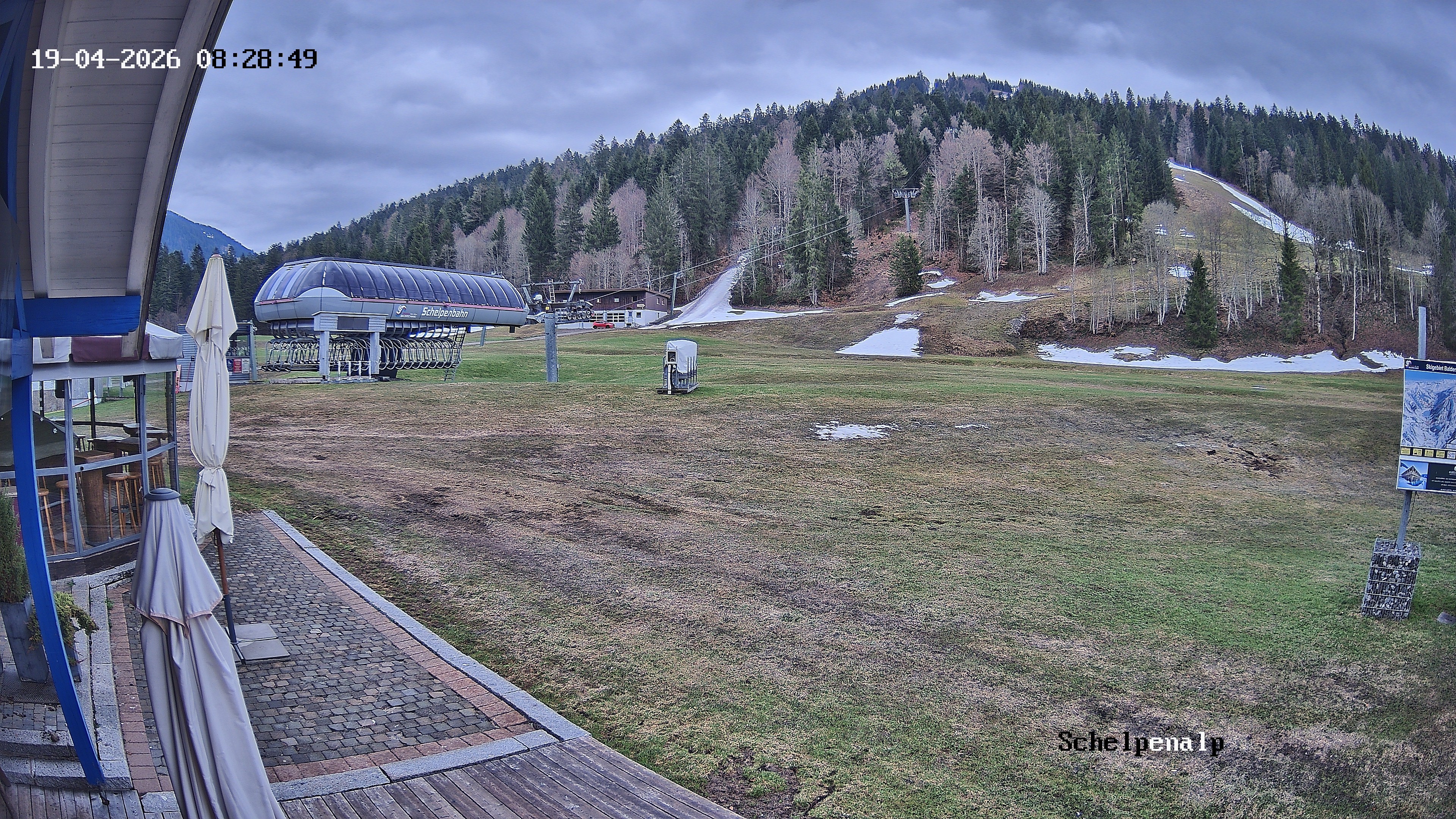 Archived image Webcam Balderschwang - Restaurant Schelpenalp