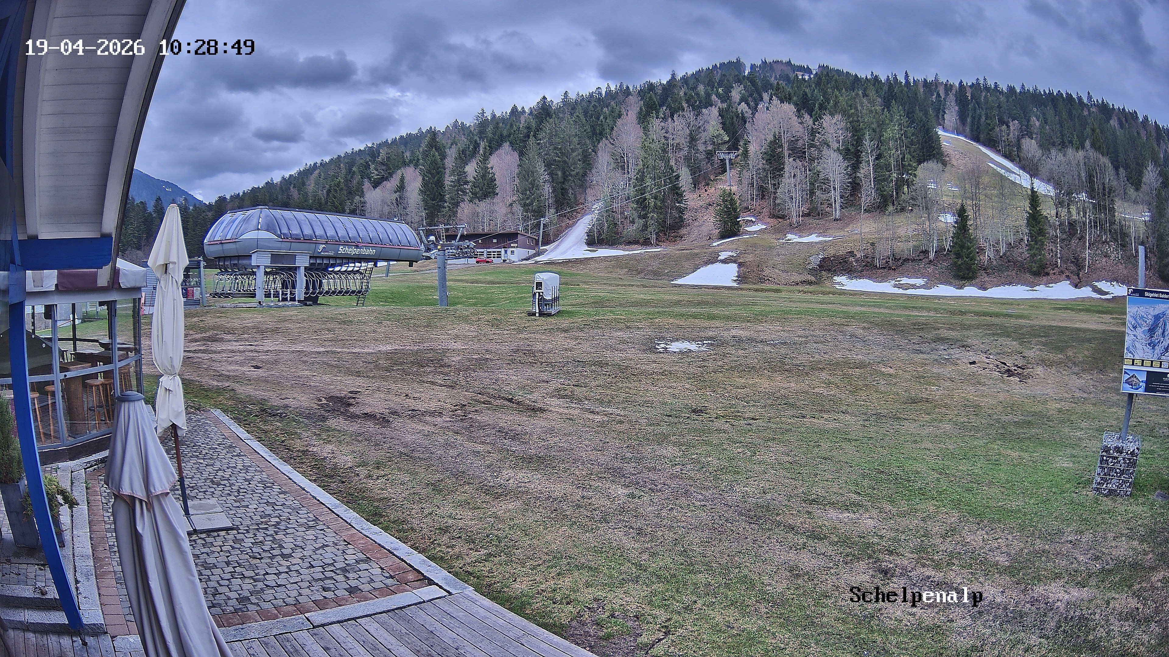 Archived image Webcam Balderschwang - Restaurant Schelpenalp