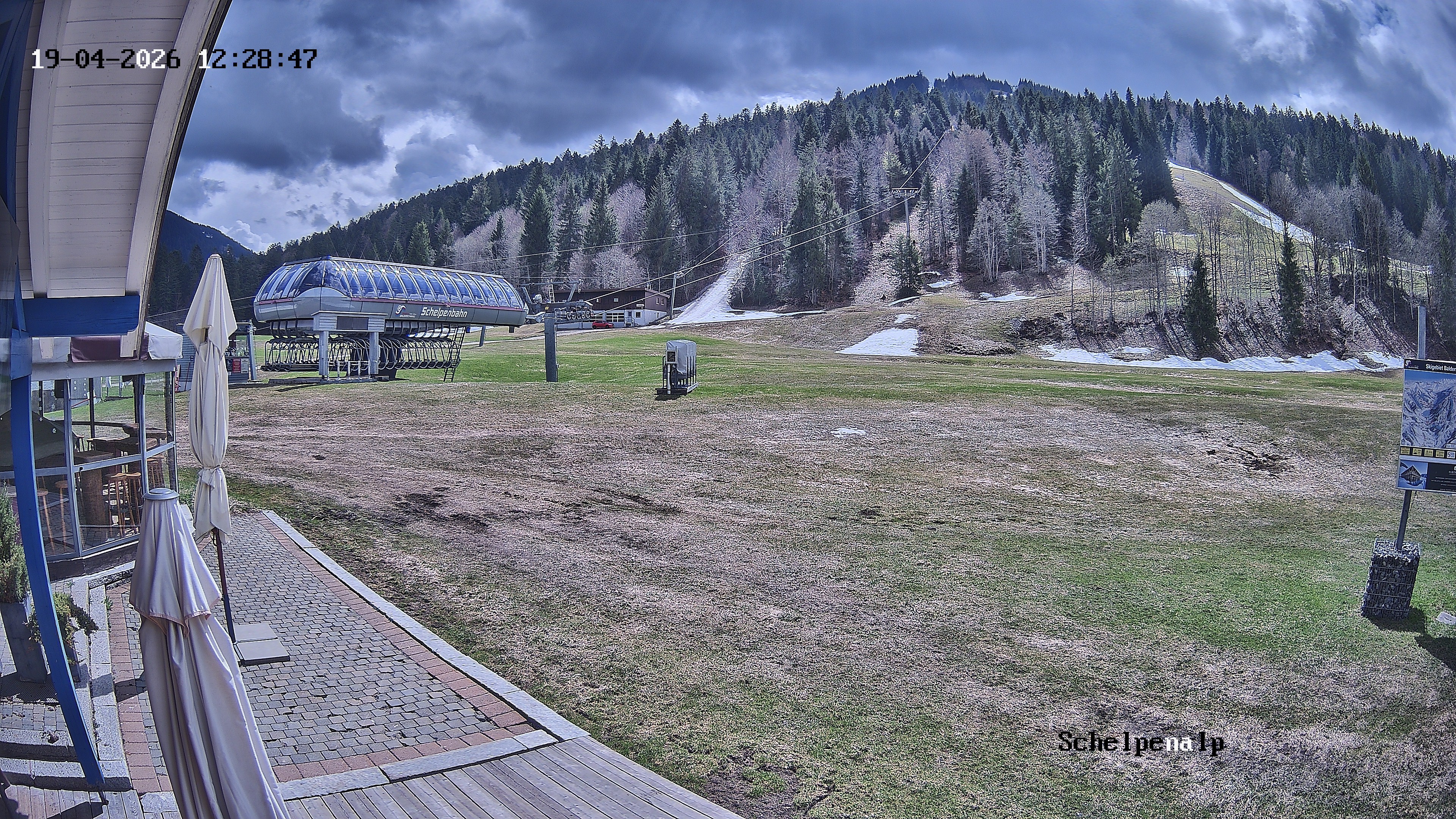 Archived image Webcam Balderschwang - Restaurant Schelpenalp