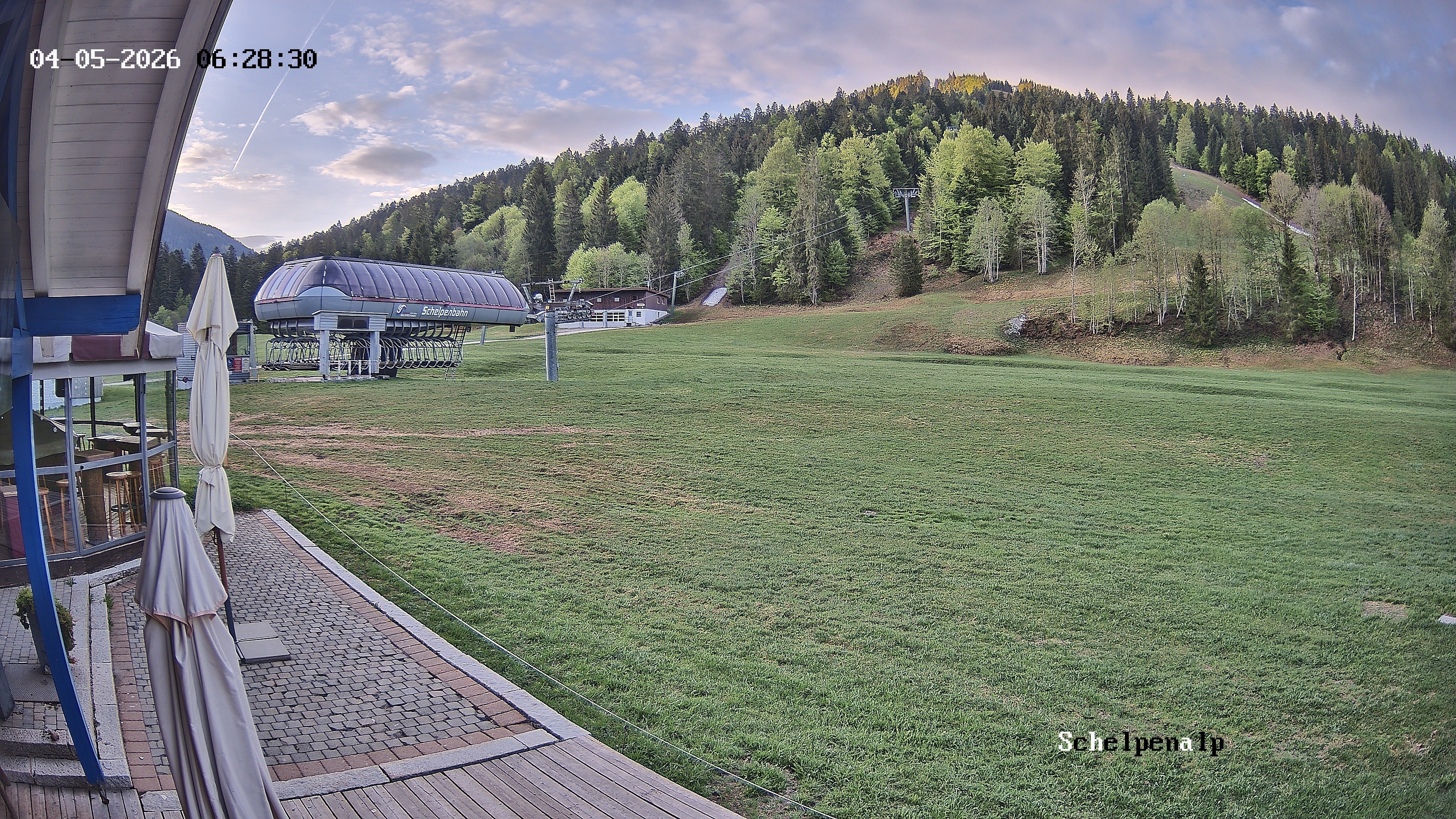 Archived image Webcam Balderschwang - Restaurant Schelpenalp