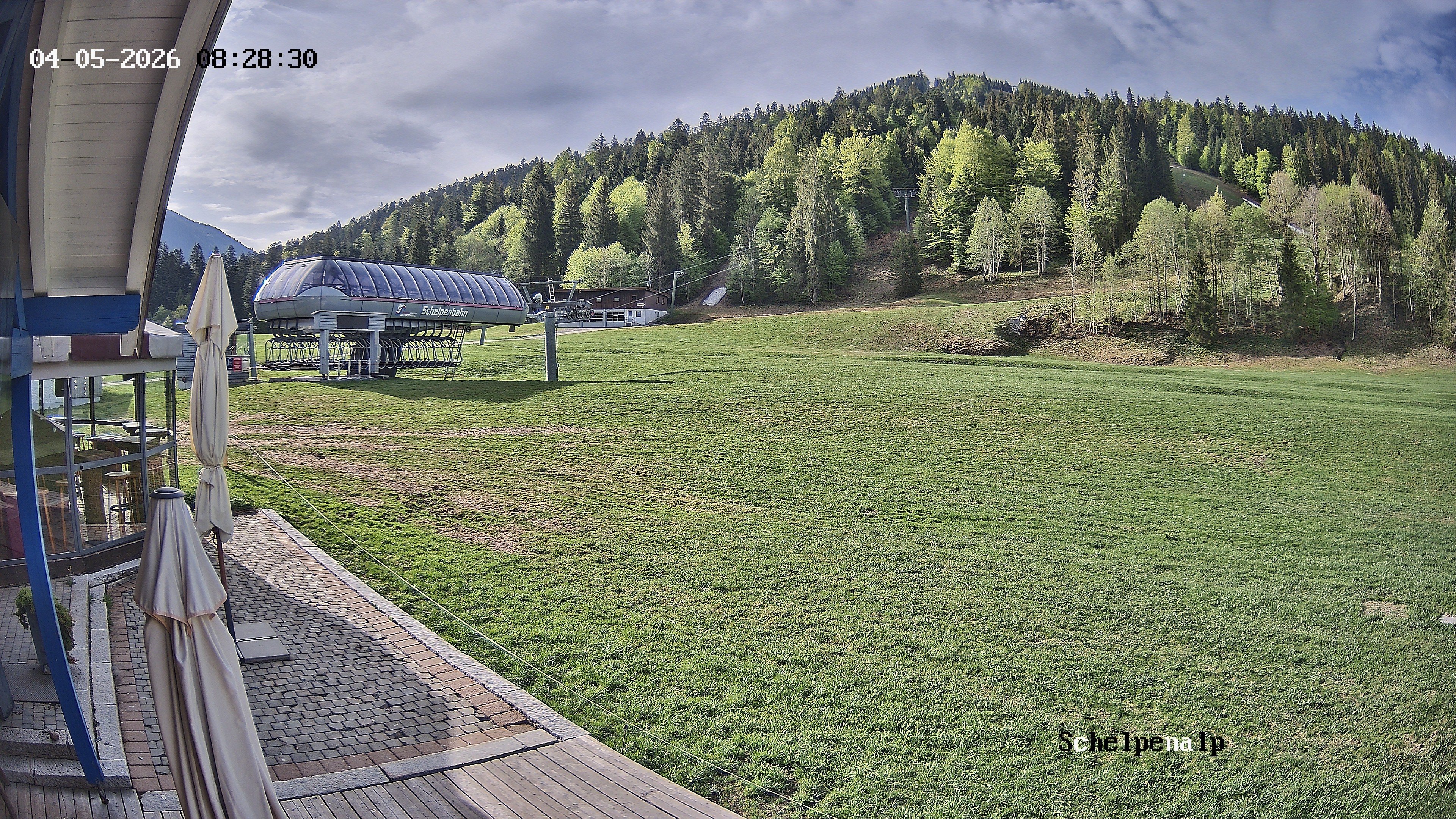Archived image Webcam Balderschwang - Restaurant Schelpenalp