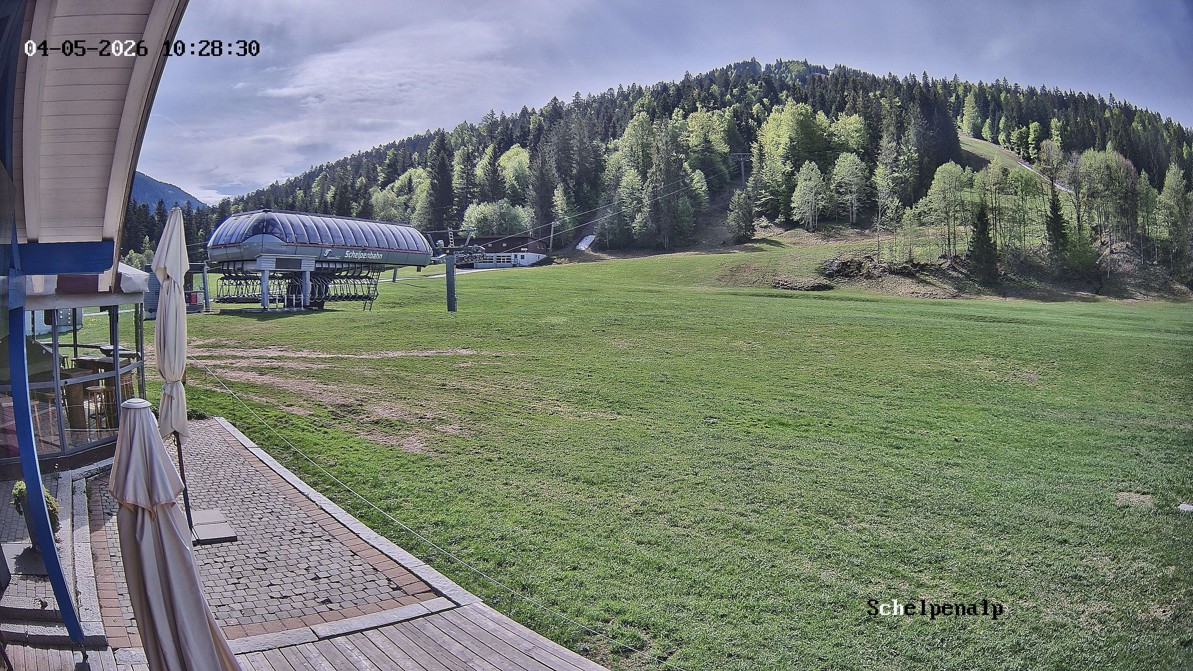 Archived image Webcam Balderschwang - Restaurant Schelpenalp