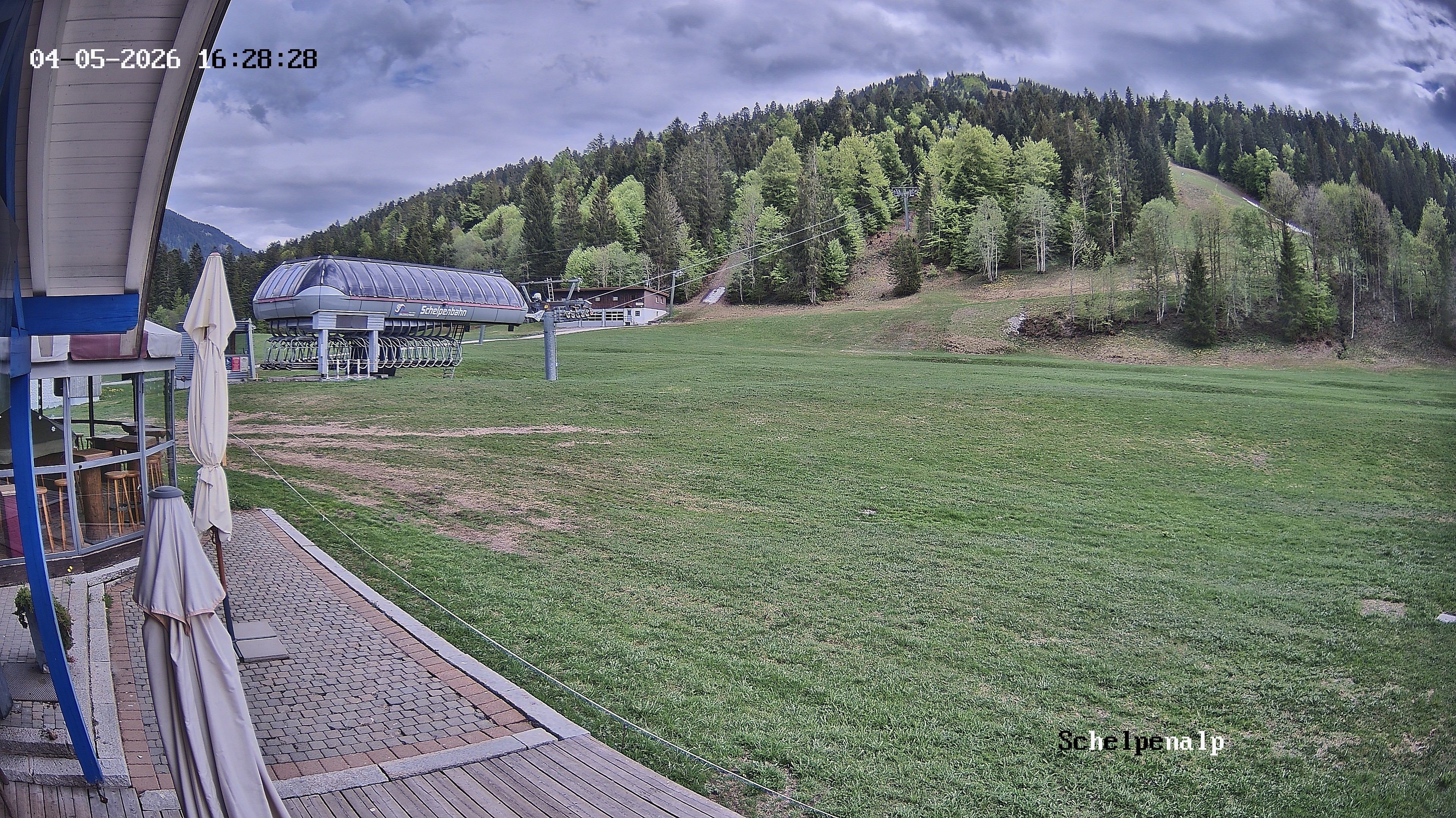 Archived image Webcam Balderschwang - Restaurant Schelpenalp