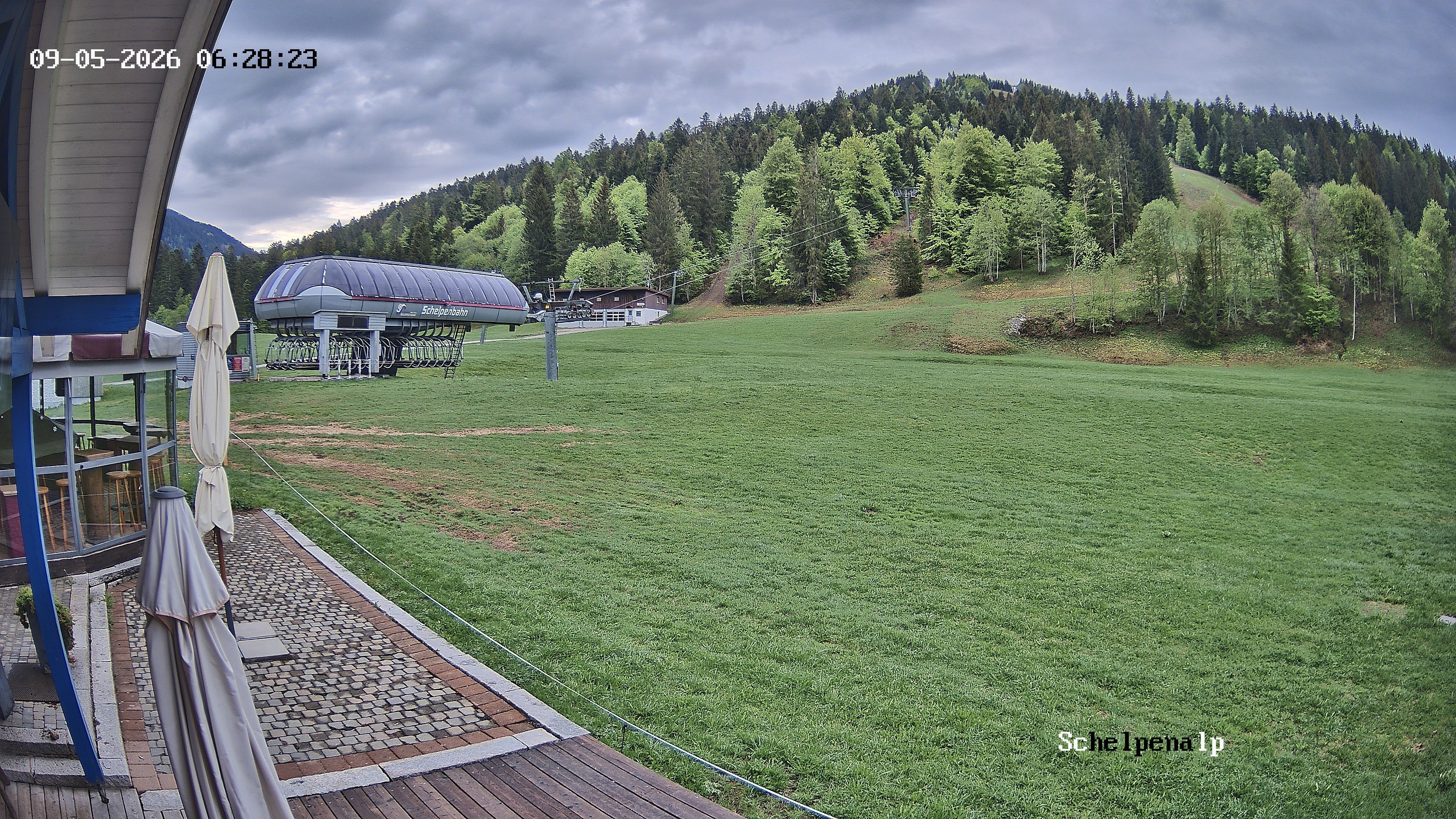 Archived image Webcam Balderschwang - Restaurant Schelpenalp