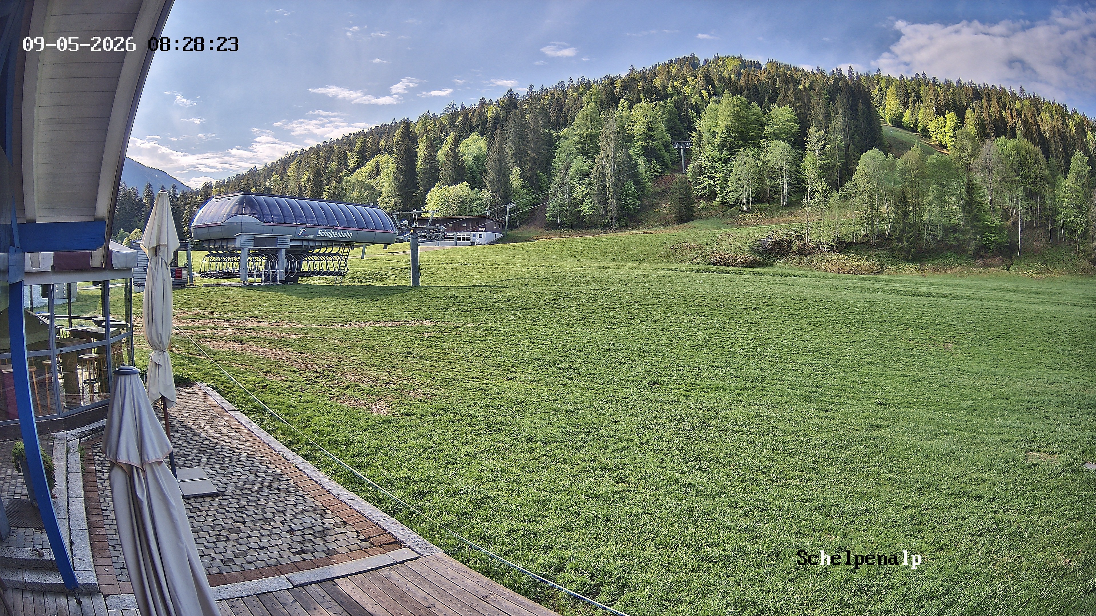 Archived image Webcam Balderschwang - Restaurant Schelpenalp