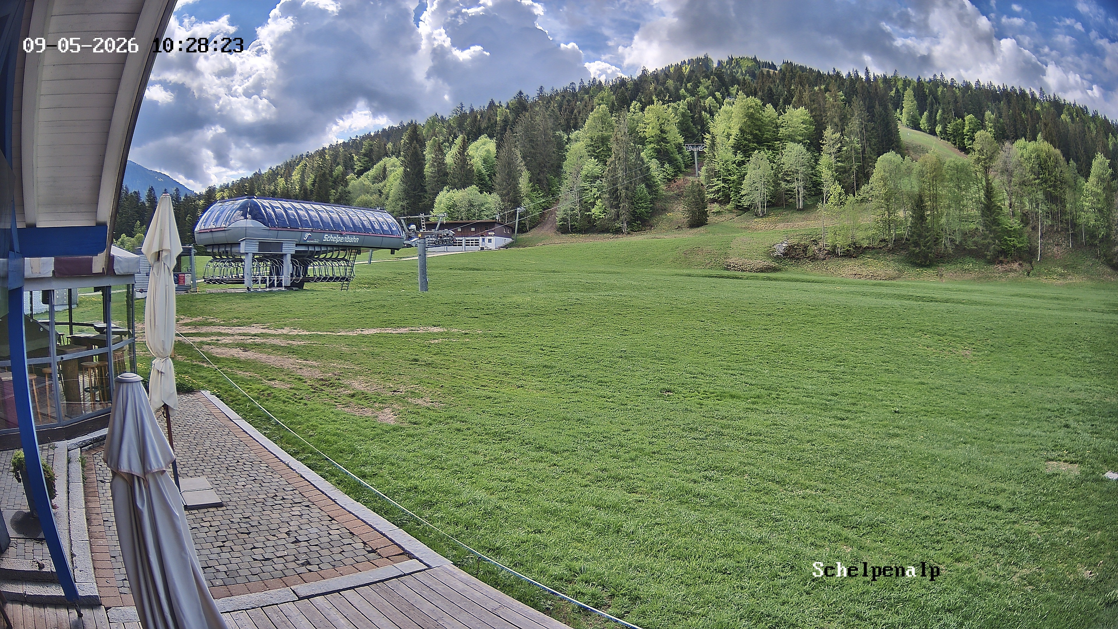 Archived image Webcam Balderschwang - Restaurant Schelpenalp