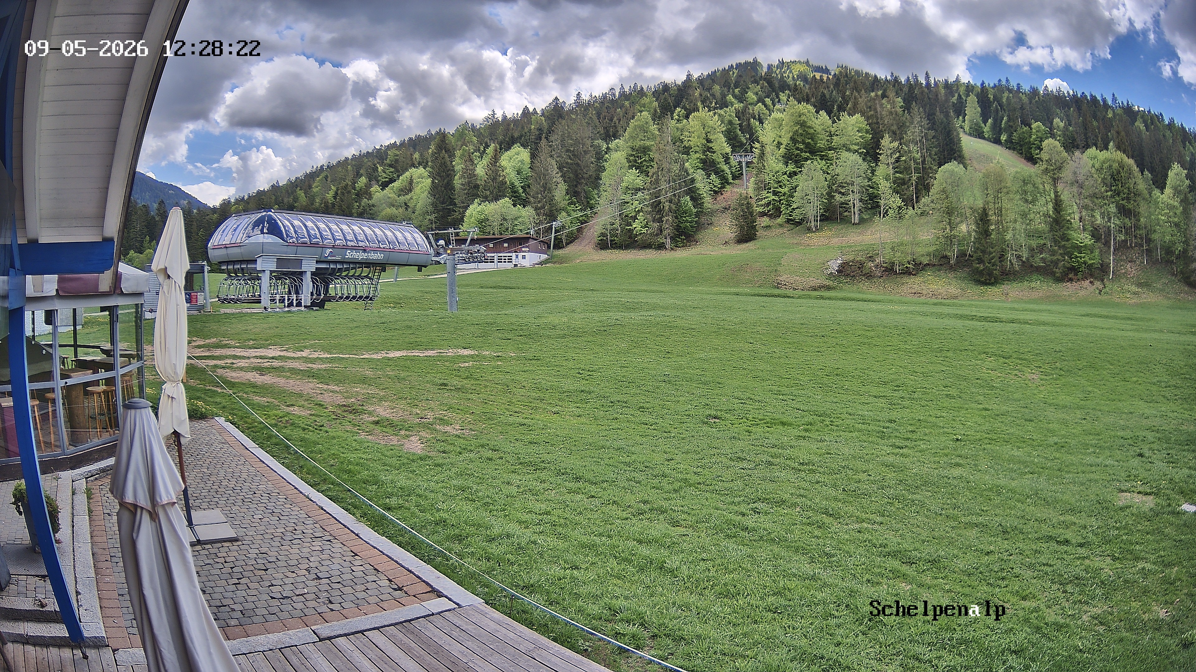 Archived image Webcam Balderschwang - Restaurant Schelpenalp