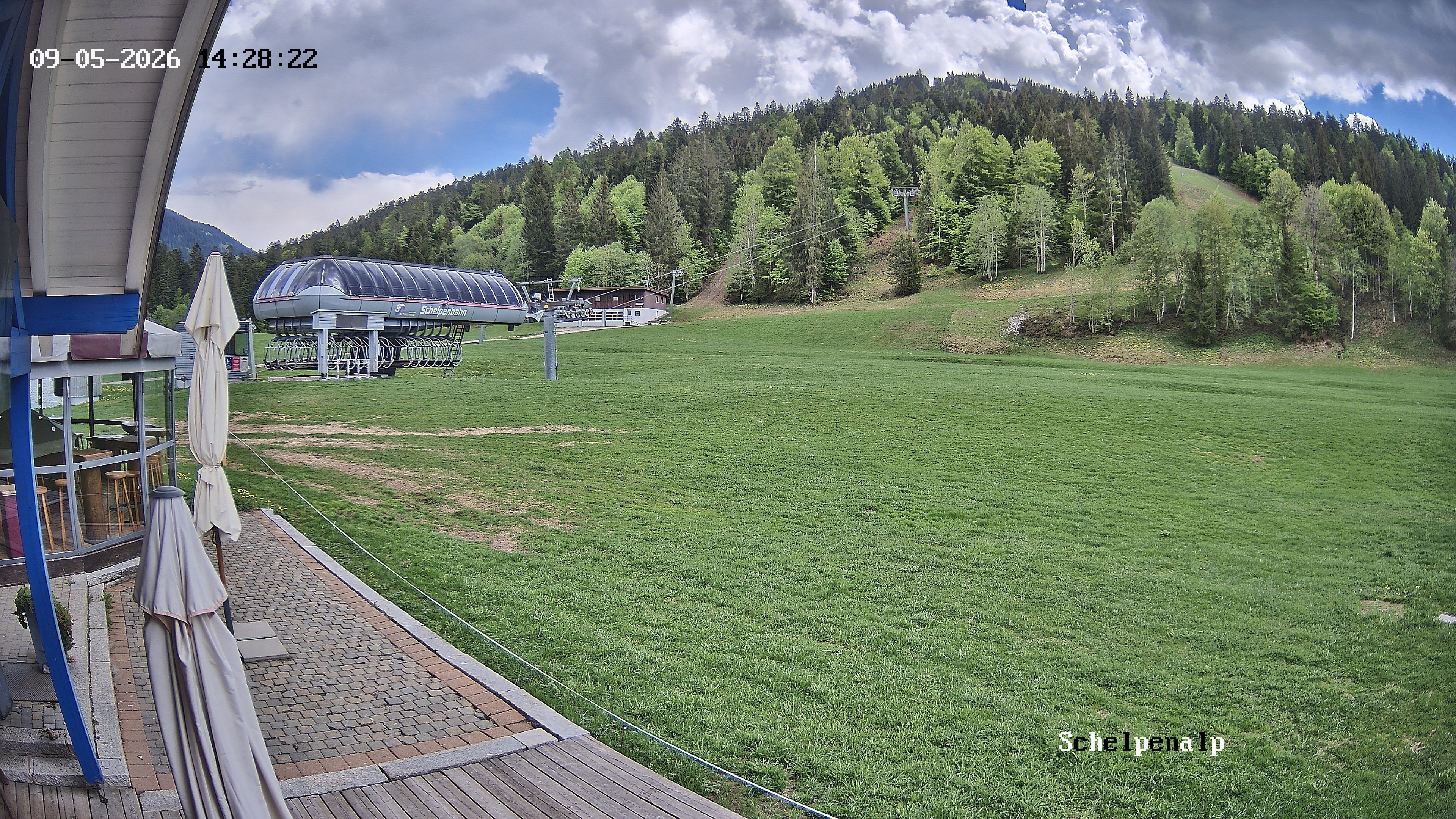 Archived image Webcam Balderschwang - Restaurant Schelpenalp