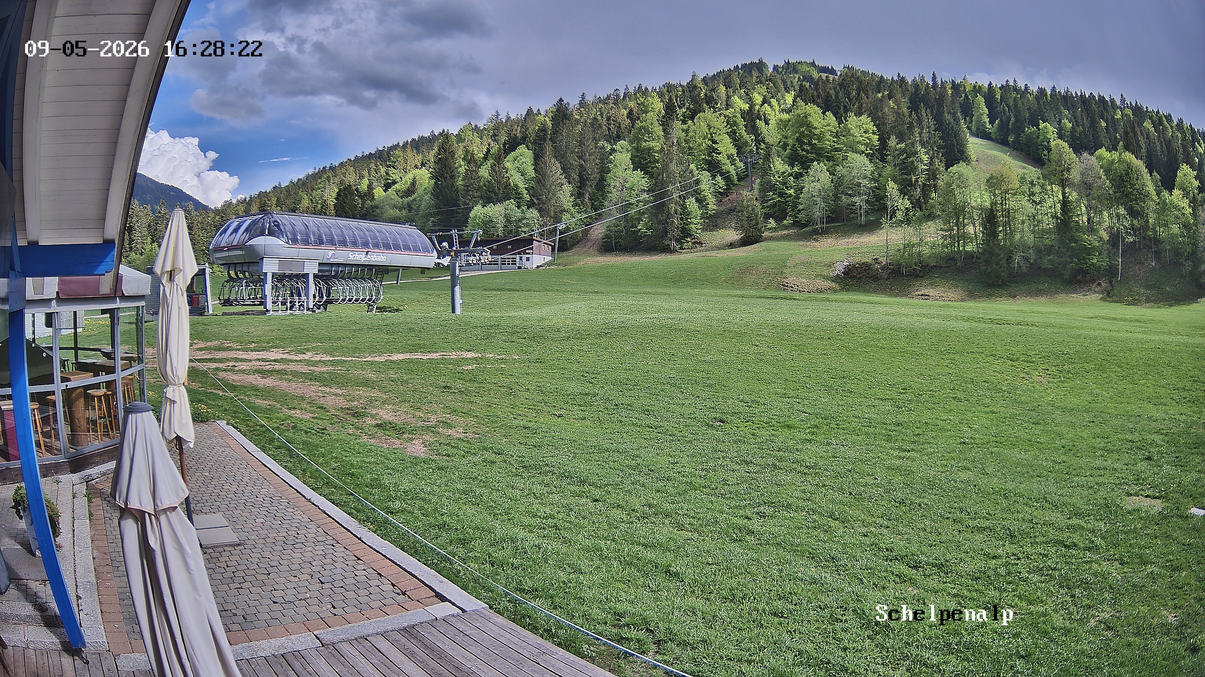 Archived image Webcam Balderschwang - Restaurant Schelpenalp