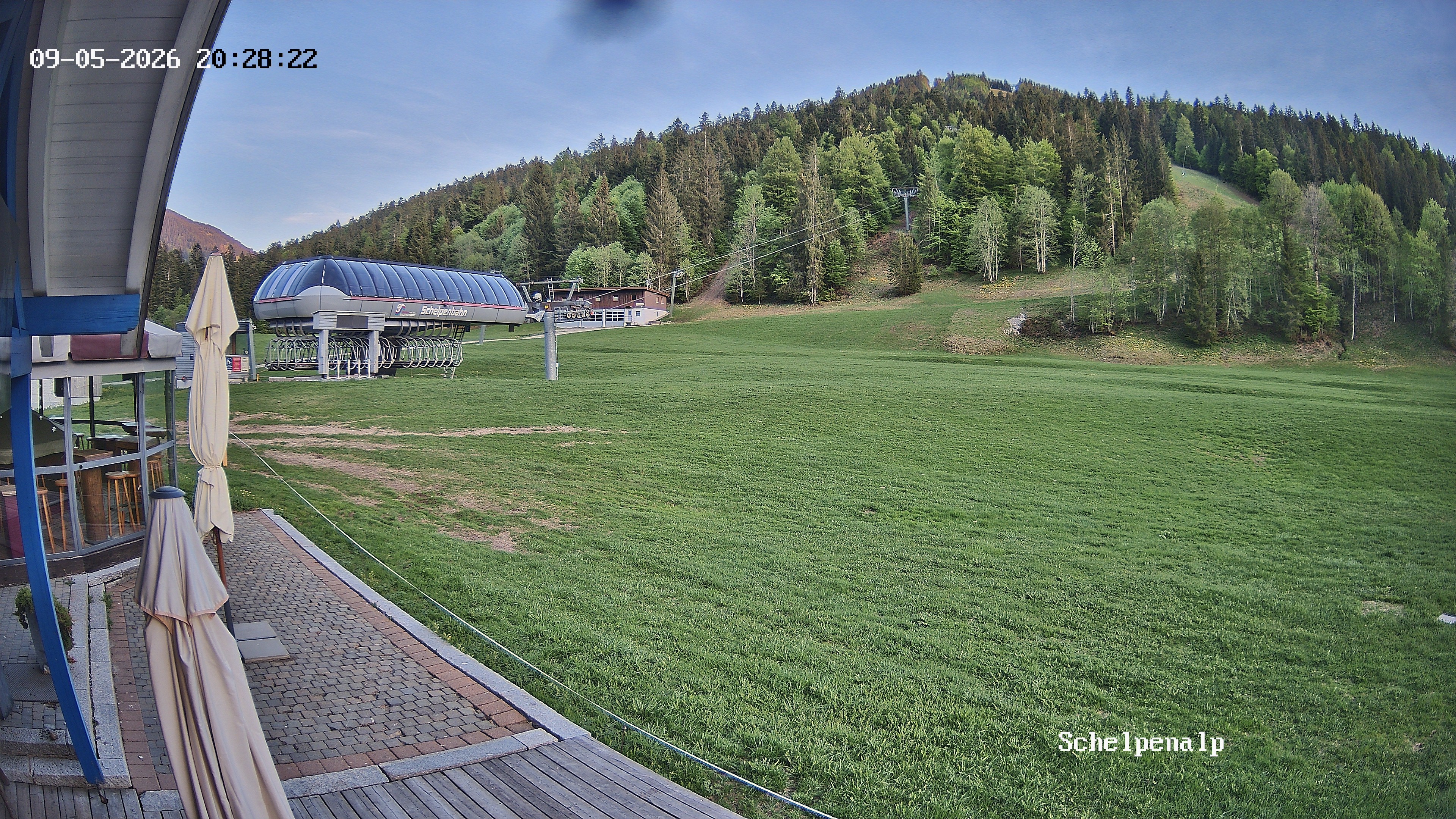 Archived image Webcam Balderschwang - Restaurant Schelpenalp