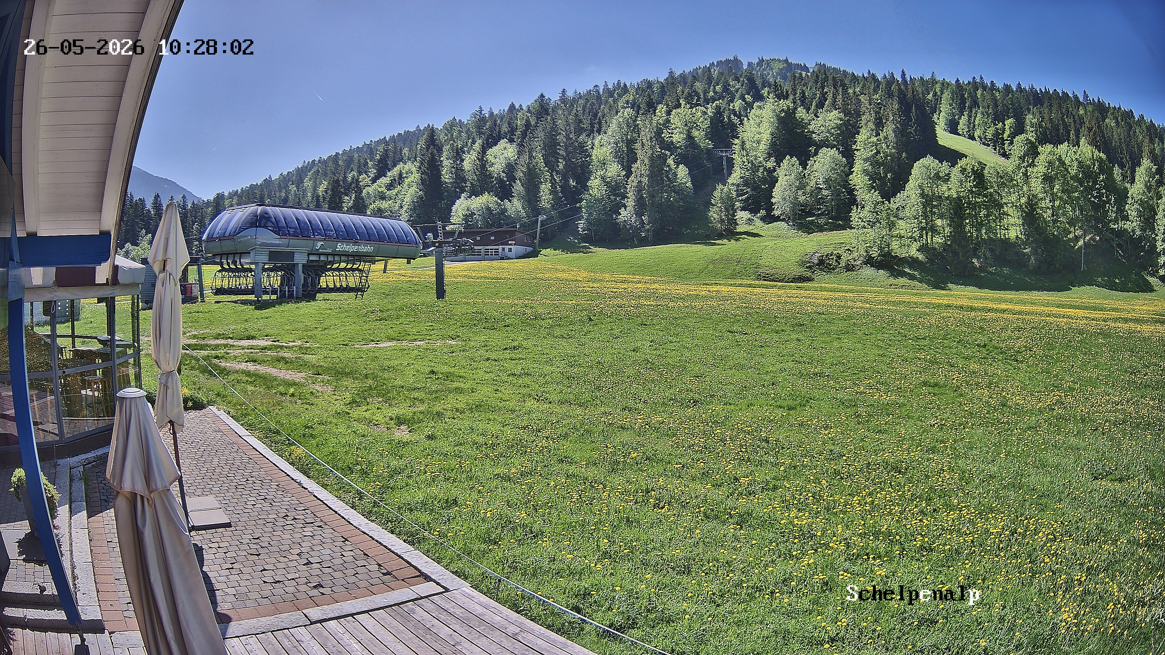 Archived image Webcam Balderschwang - Restaurant Schelpenalp