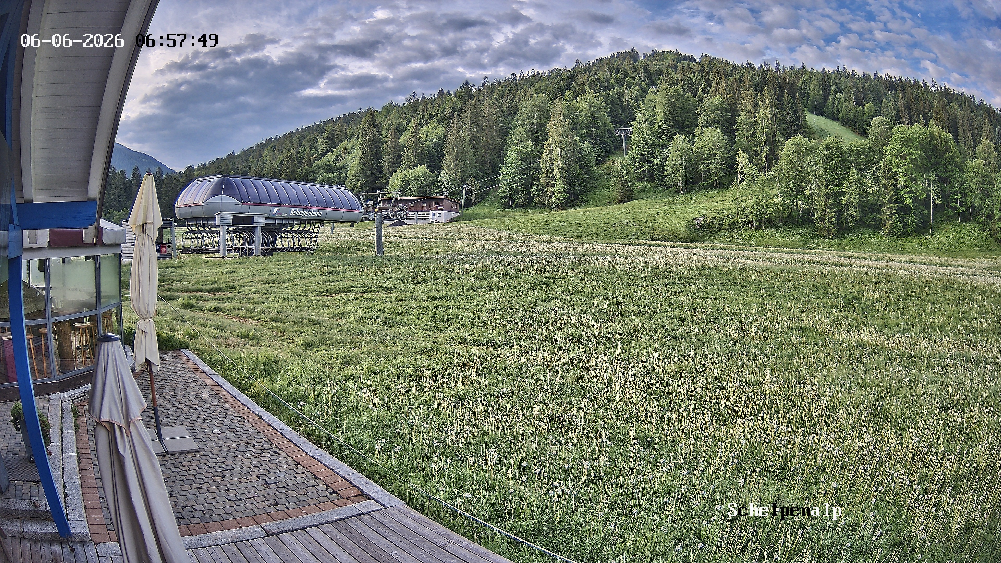 Archived image Webcam Balderschwang - Restaurant Schelpenalp
