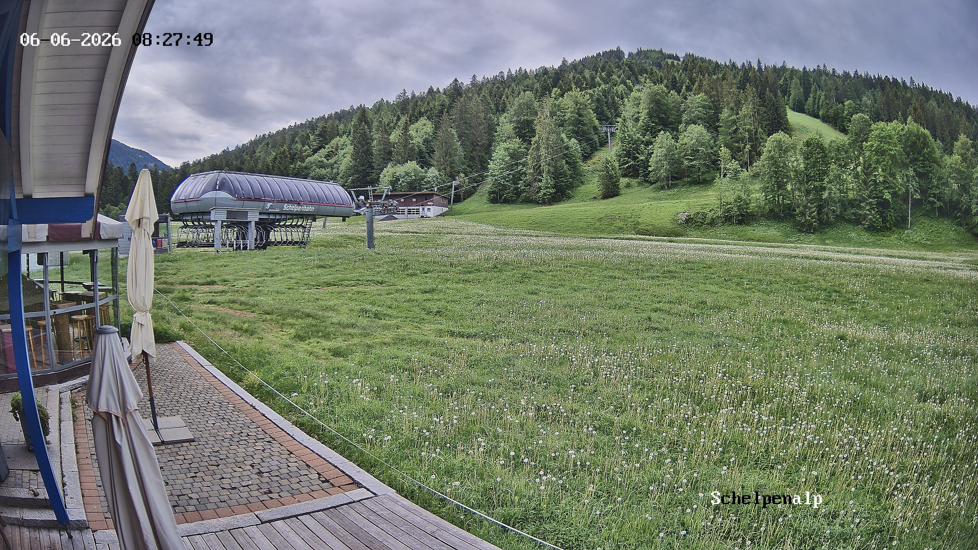 Archived image Webcam Balderschwang - Restaurant Schelpenalp