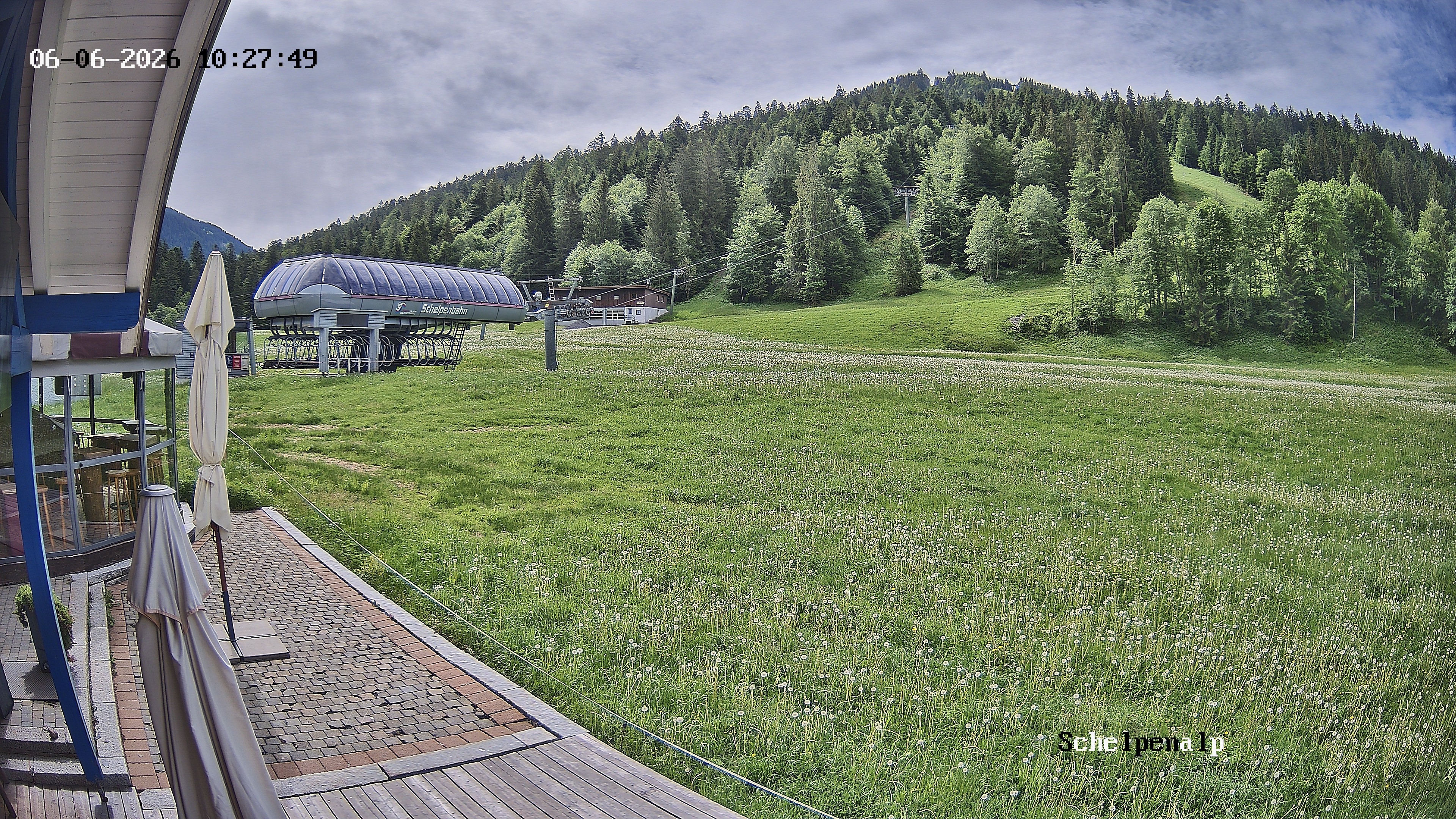 Archived image Webcam Balderschwang - Restaurant Schelpenalp
