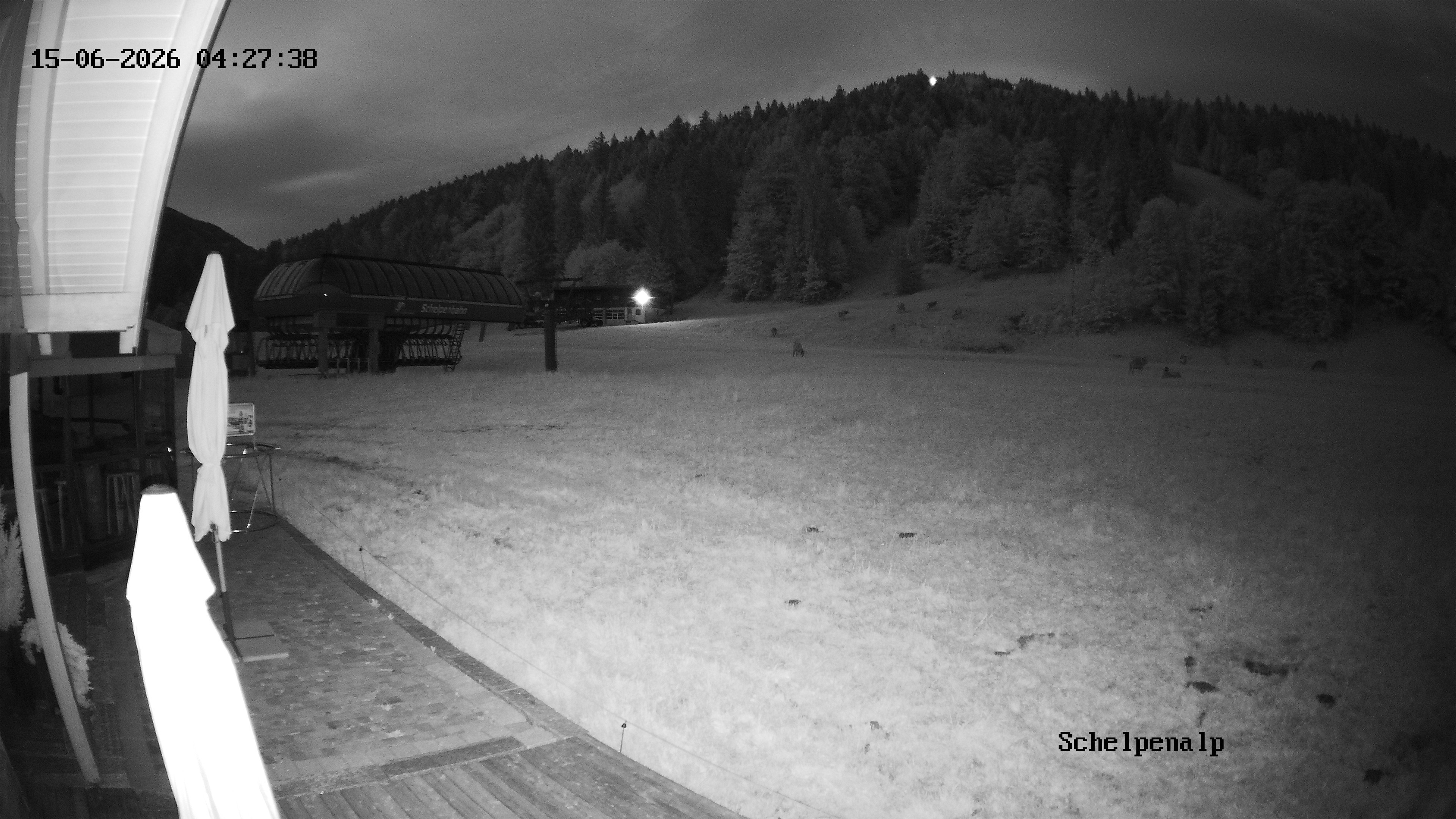 Archived image Webcam Balderschwang - Restaurant Schelpenalp