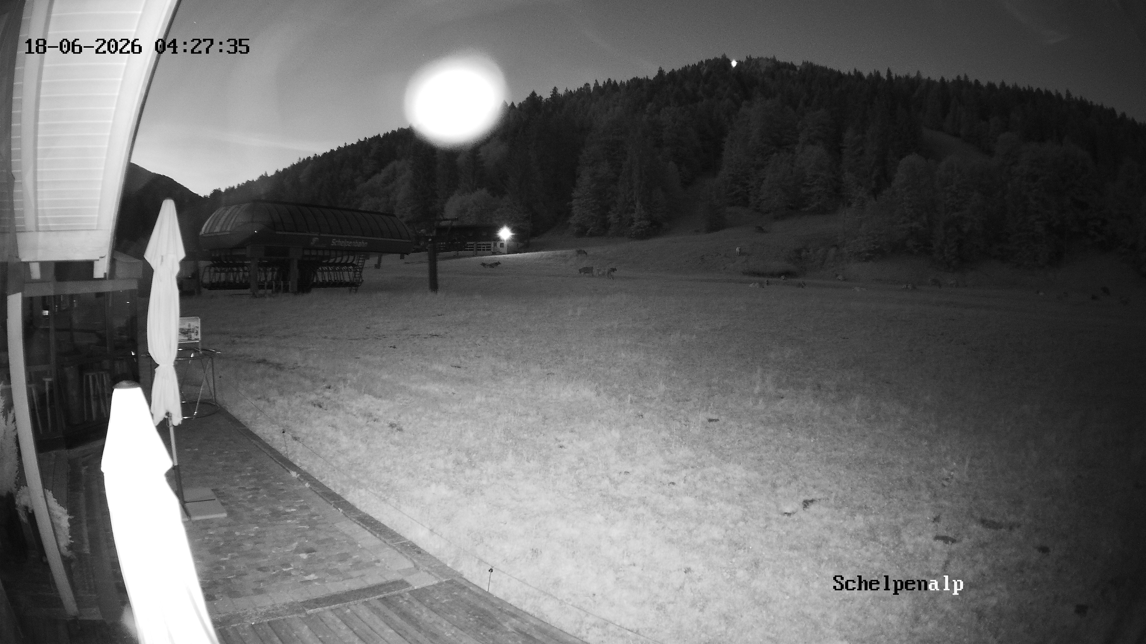 Archived image Webcam Balderschwang - Restaurant Schelpenalp
