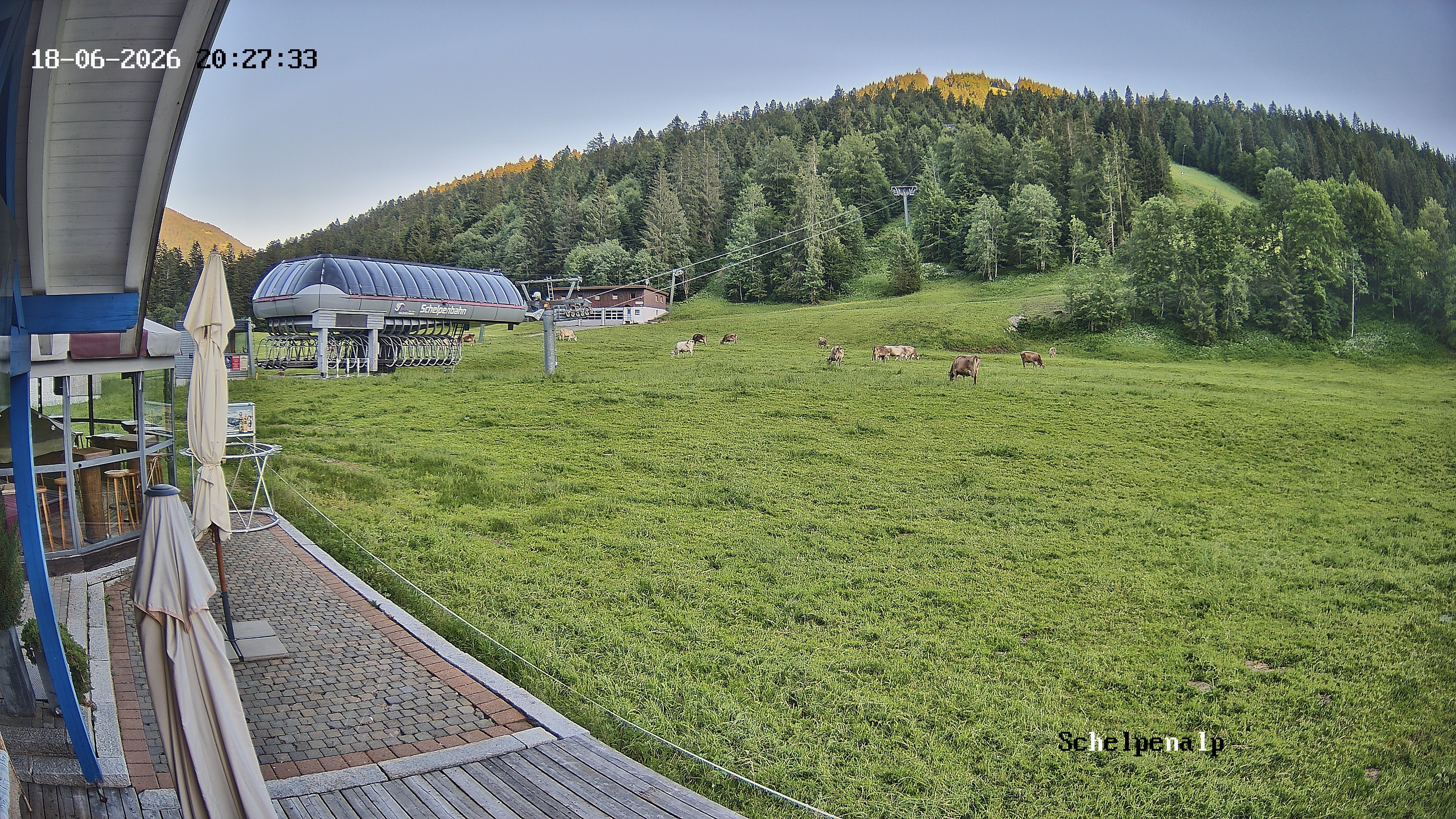 Archiv Foto Webcam Balderschwang: Einkehr Schelpenalp