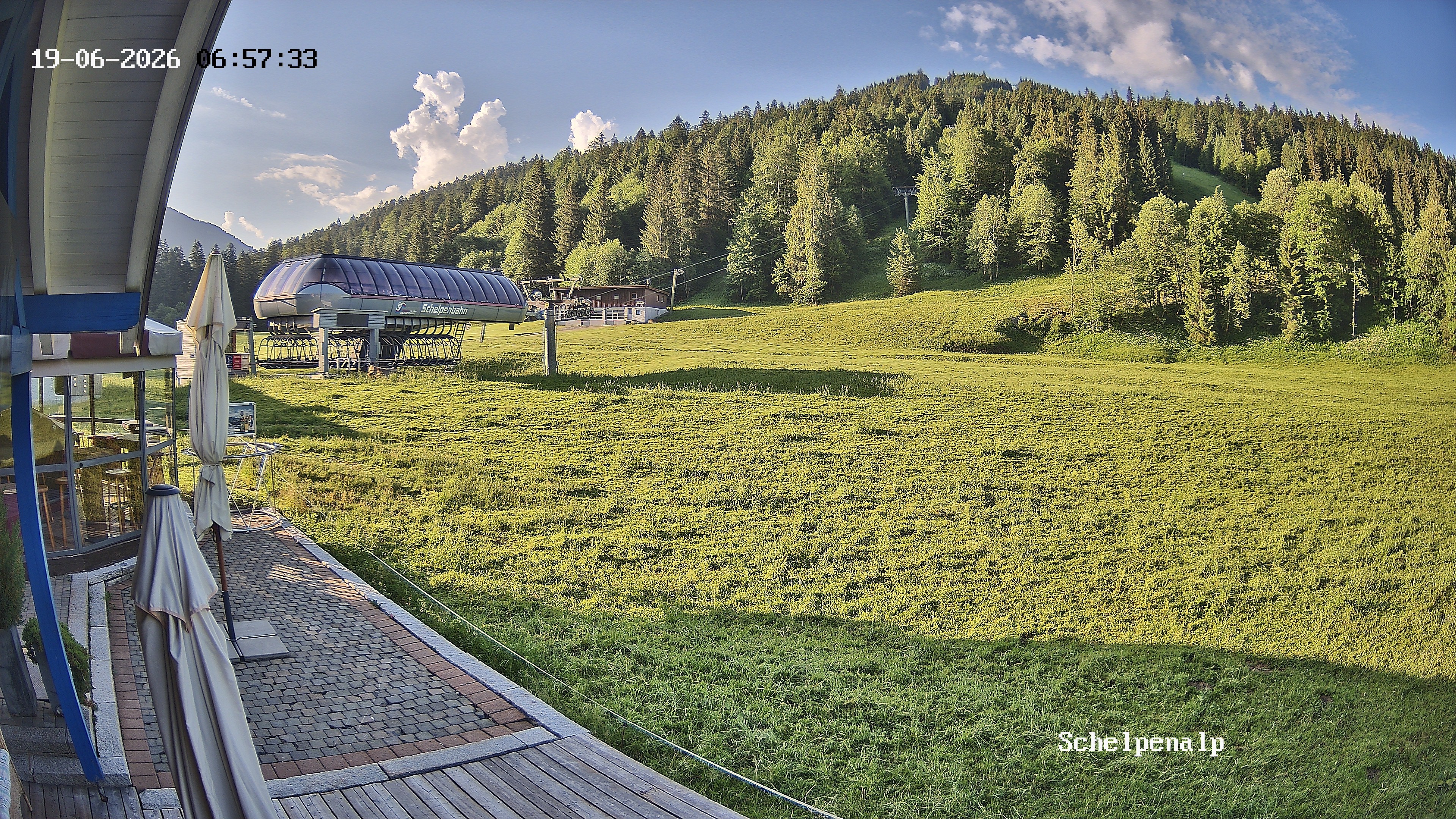 Archived image Webcam Balderschwang - Restaurant Schelpenalp