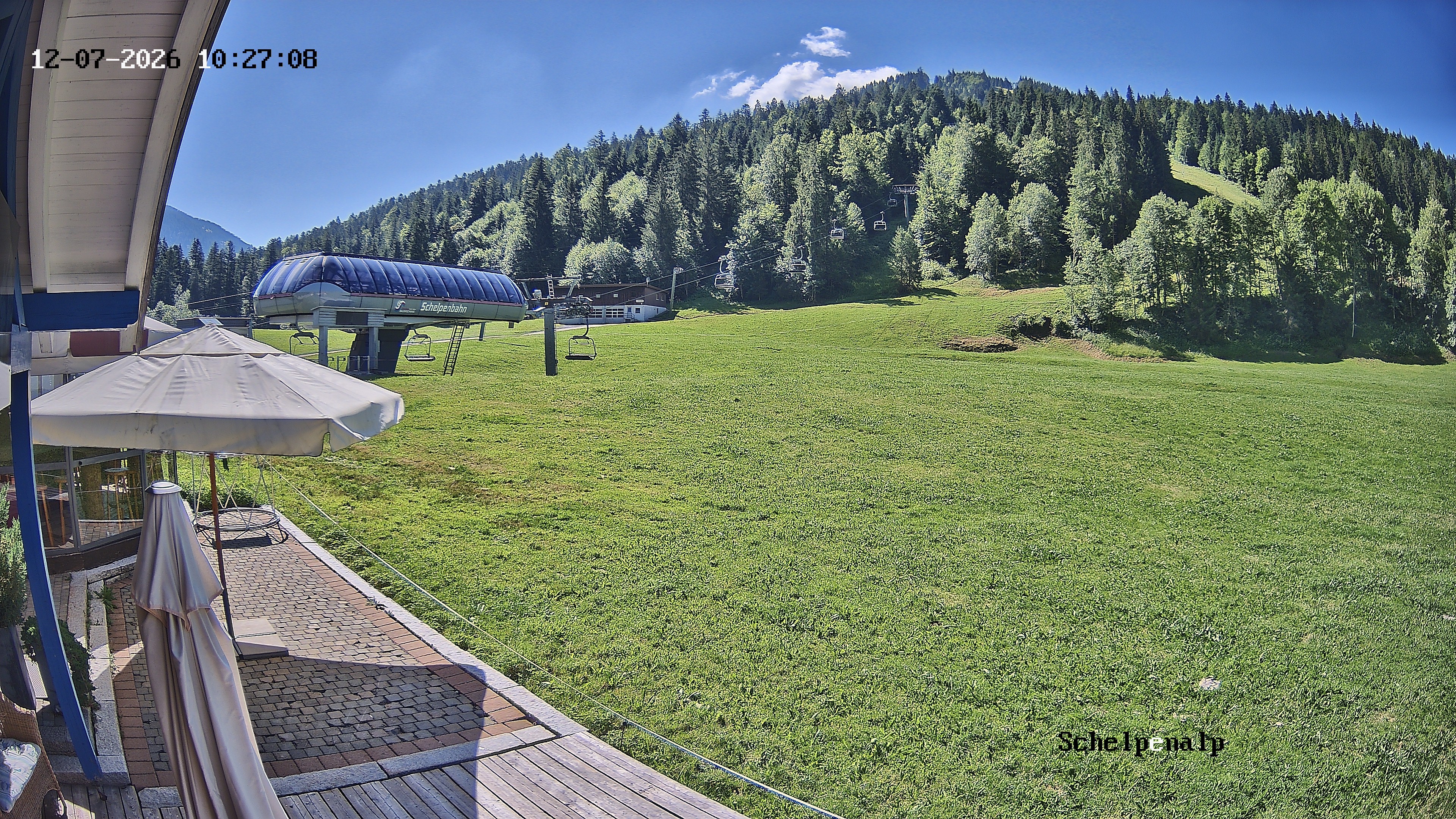 Archived image Webcam Balderschwang - Restaurant Schelpenalp