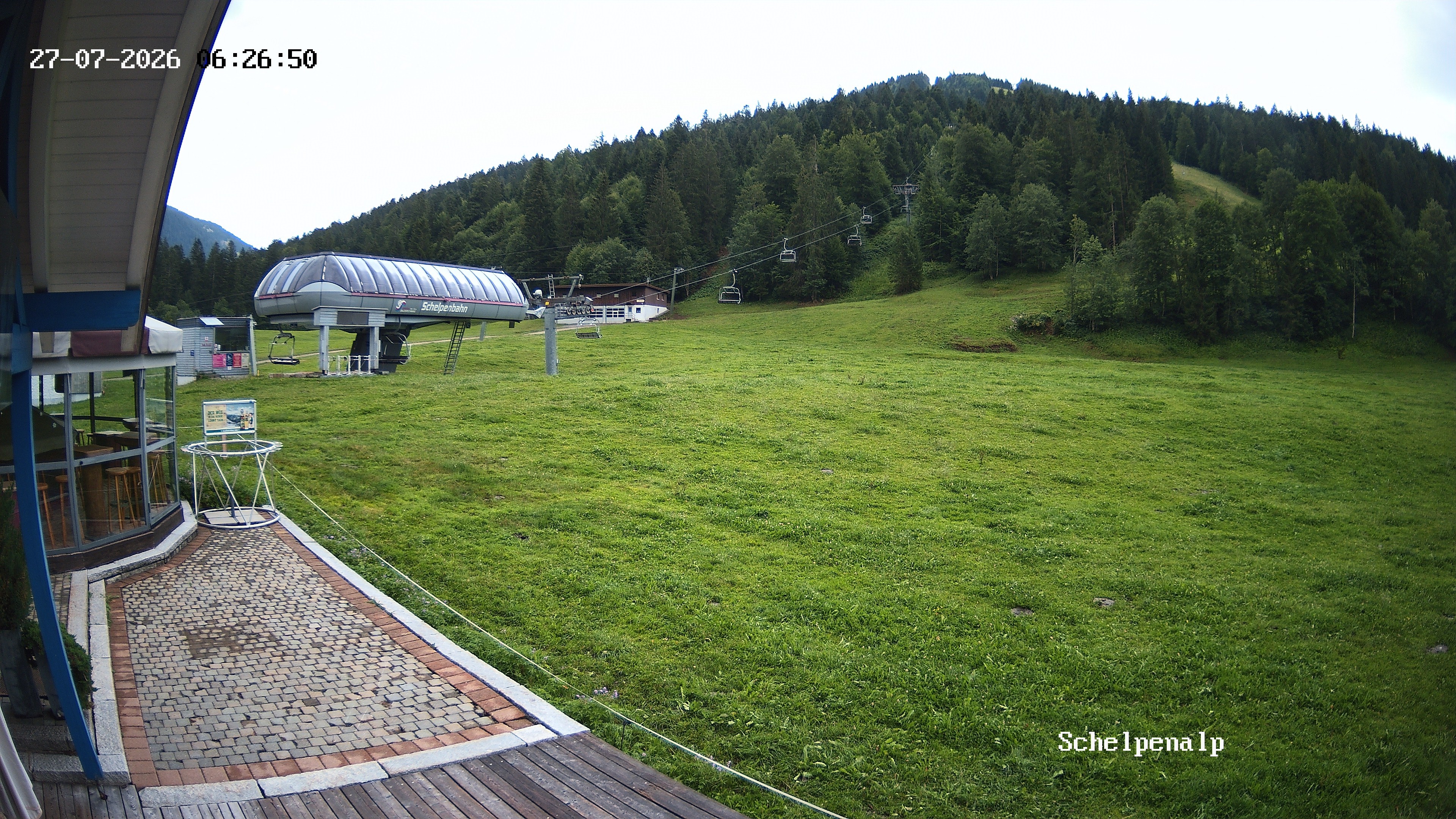 Archived image Webcam Balderschwang - Restaurant Schelpenalp