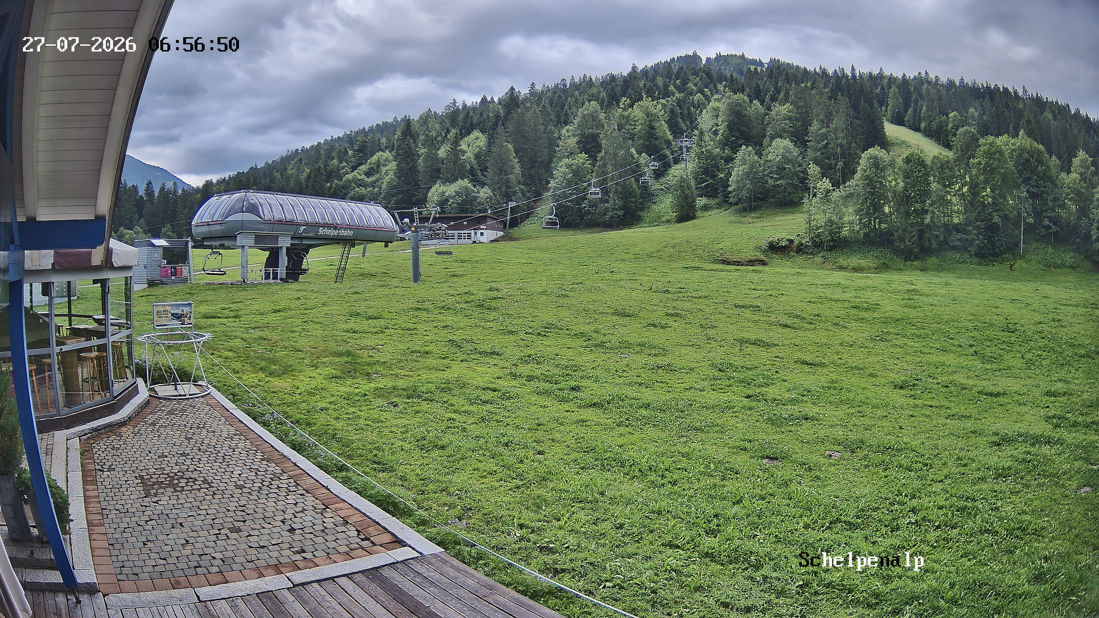 Archived image Webcam Balderschwang - Restaurant Schelpenalp