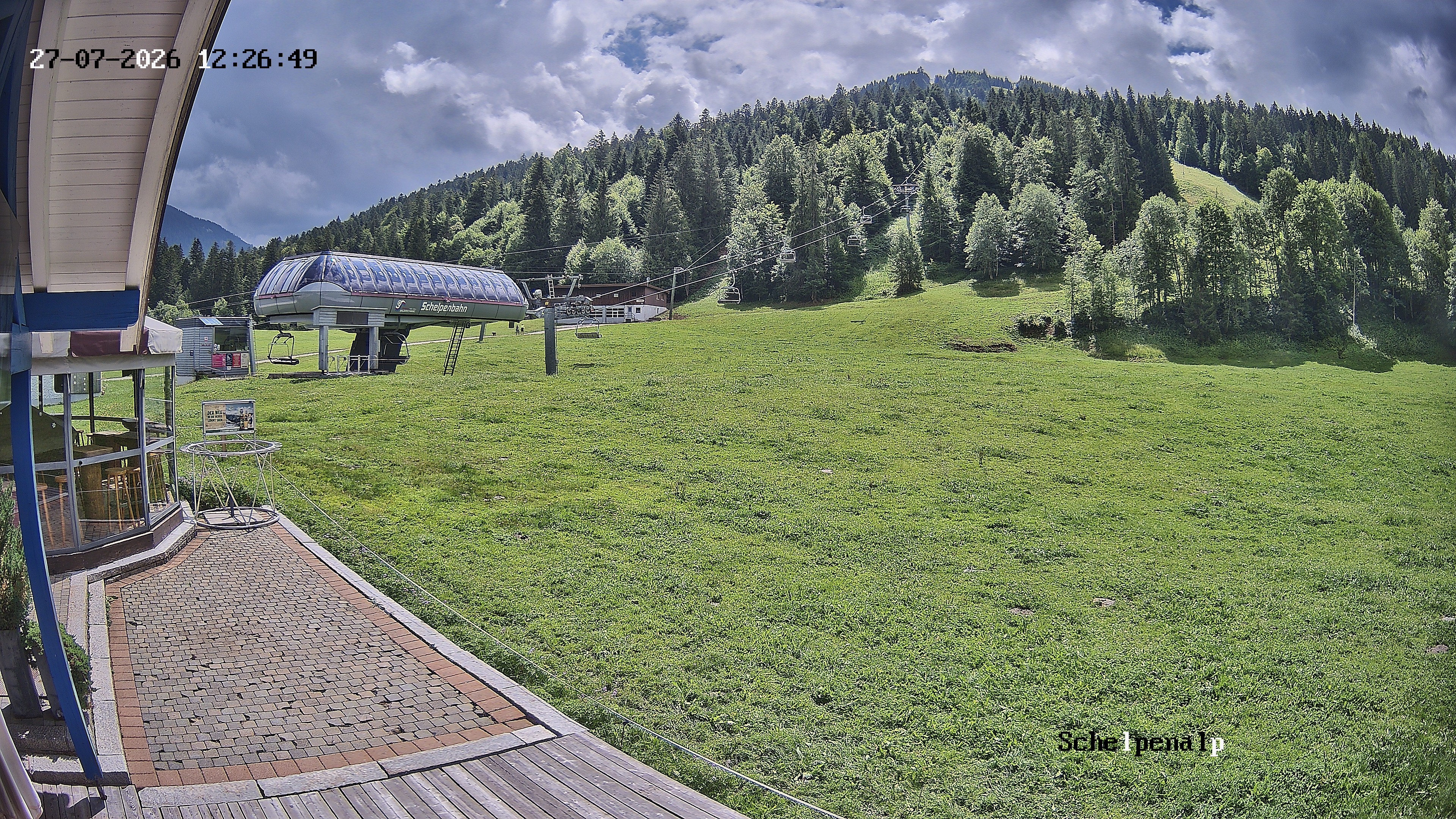 Archived image Webcam Balderschwang - Restaurant Schelpenalp