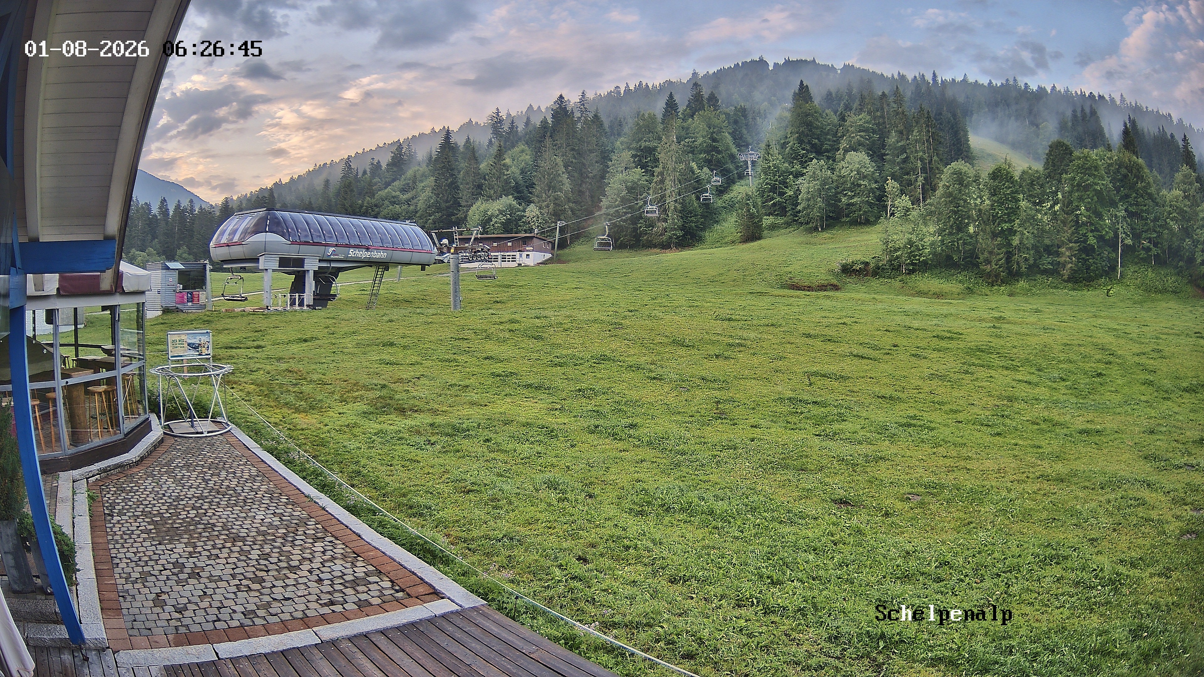 Archiv Foto Webcam Balderschwang: Einkehr Schelpenalp