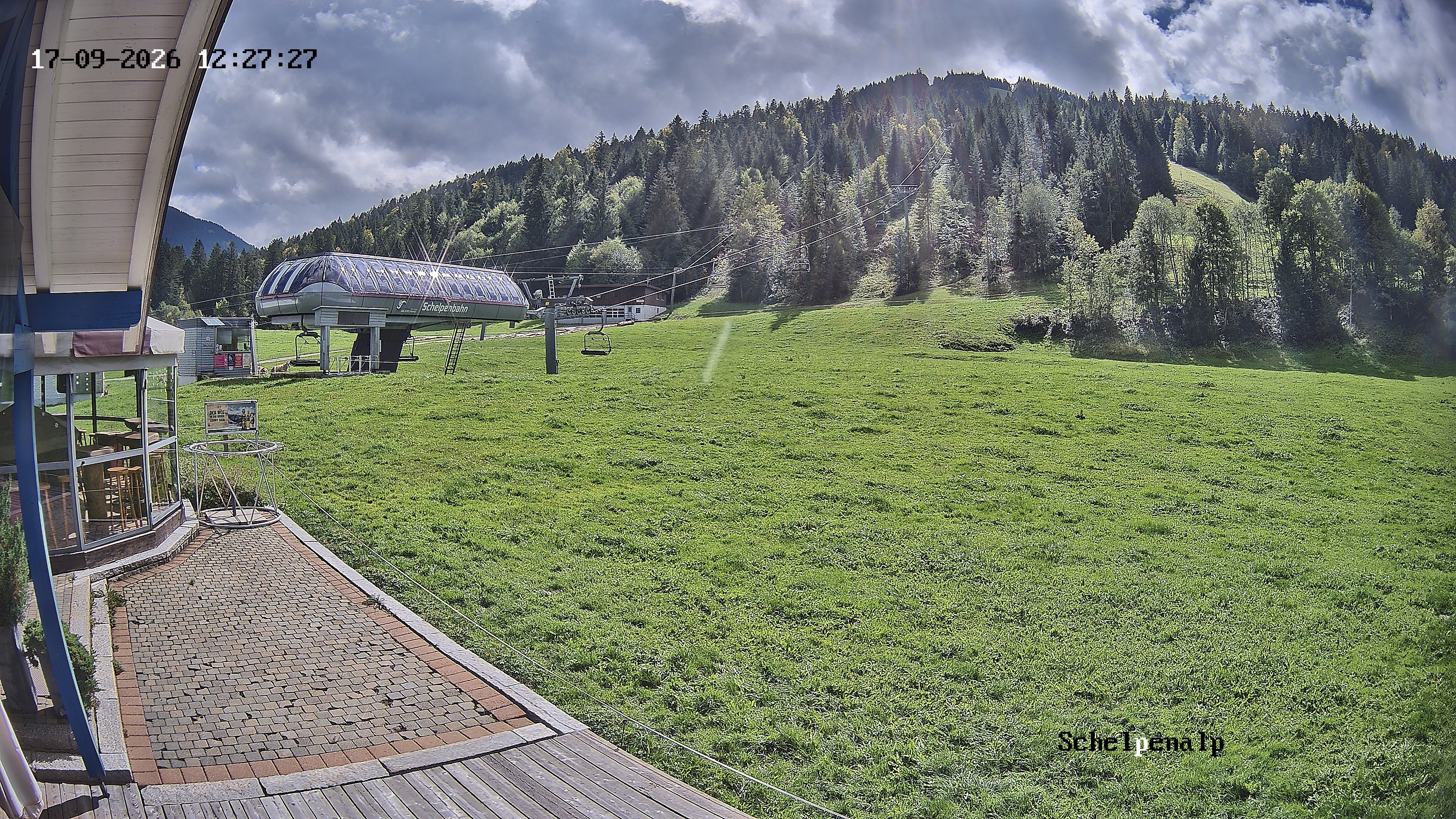 Archived image Webcam Balderschwang - Restaurant Schelpenalp