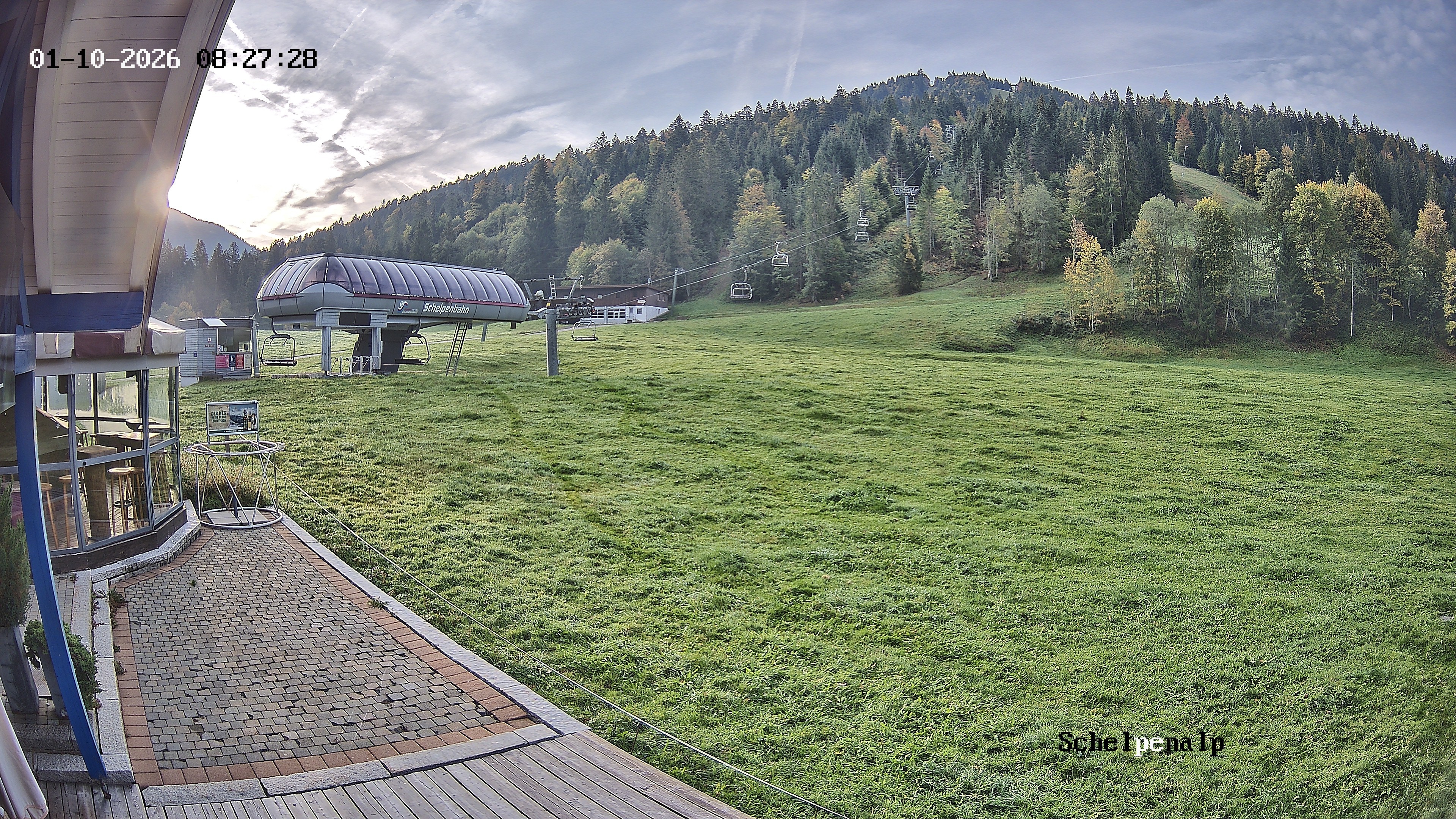 Archived image Webcam Balderschwang - Restaurant Schelpenalp
