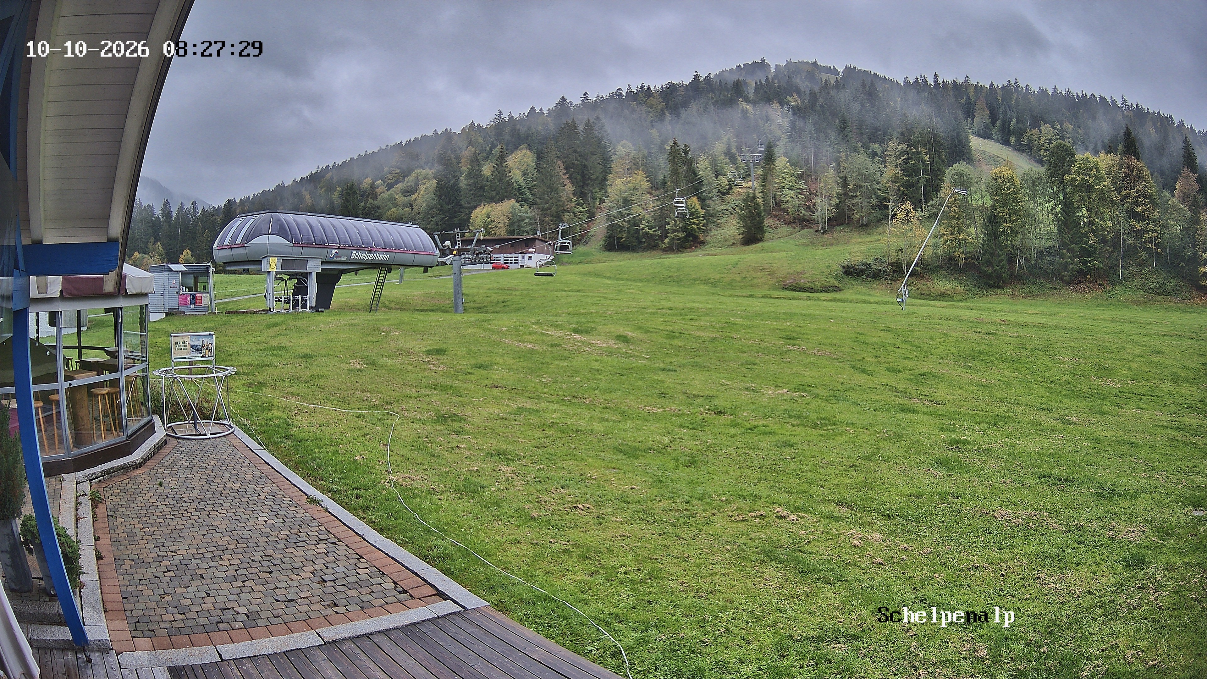 Archived image Webcam Balderschwang - Restaurant Schelpenalp