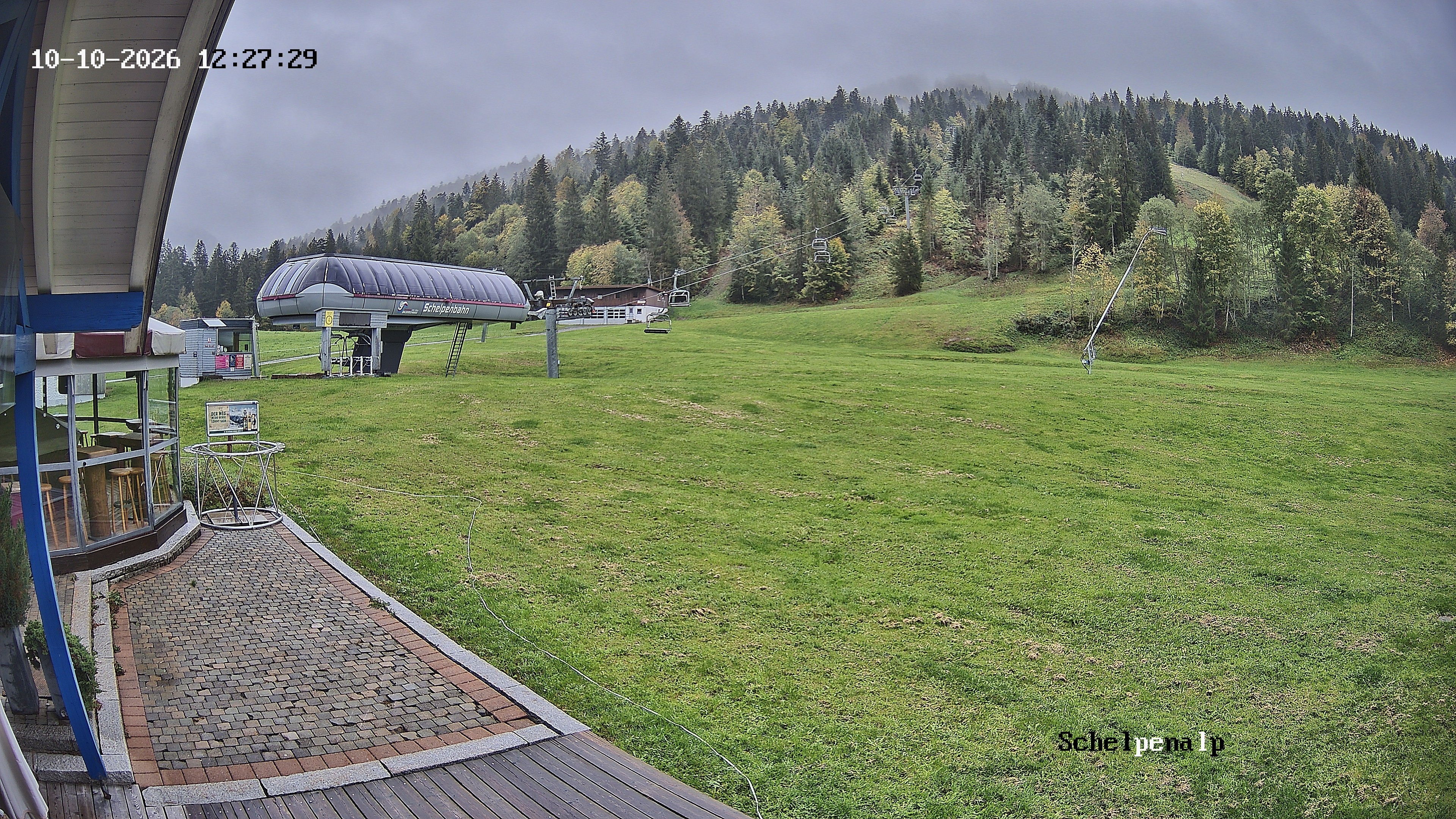Archived image Webcam Balderschwang - Restaurant Schelpenalp