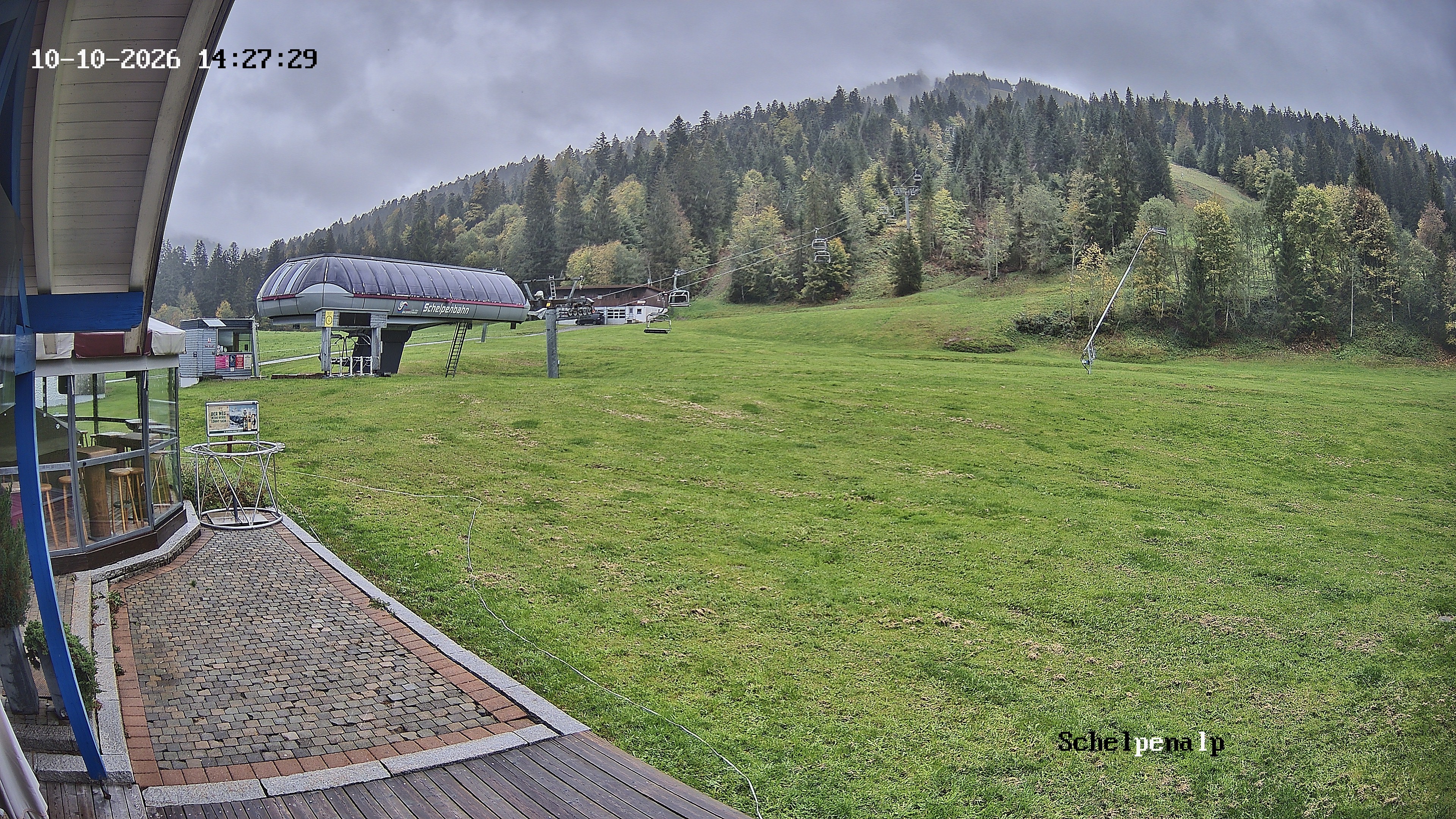 Archived image Webcam Balderschwang - Restaurant Schelpenalp