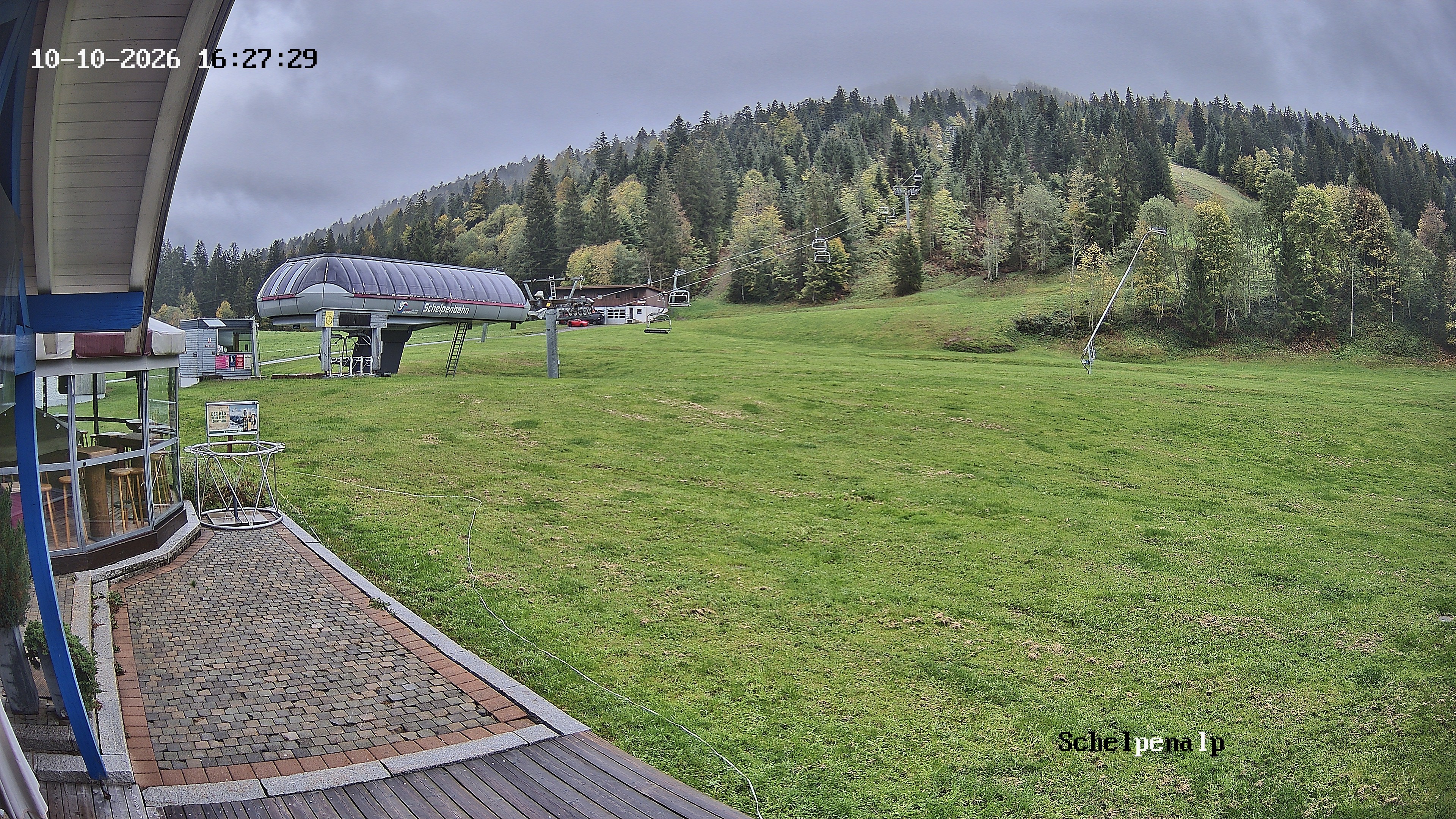 Archived image Webcam Balderschwang - Restaurant Schelpenalp