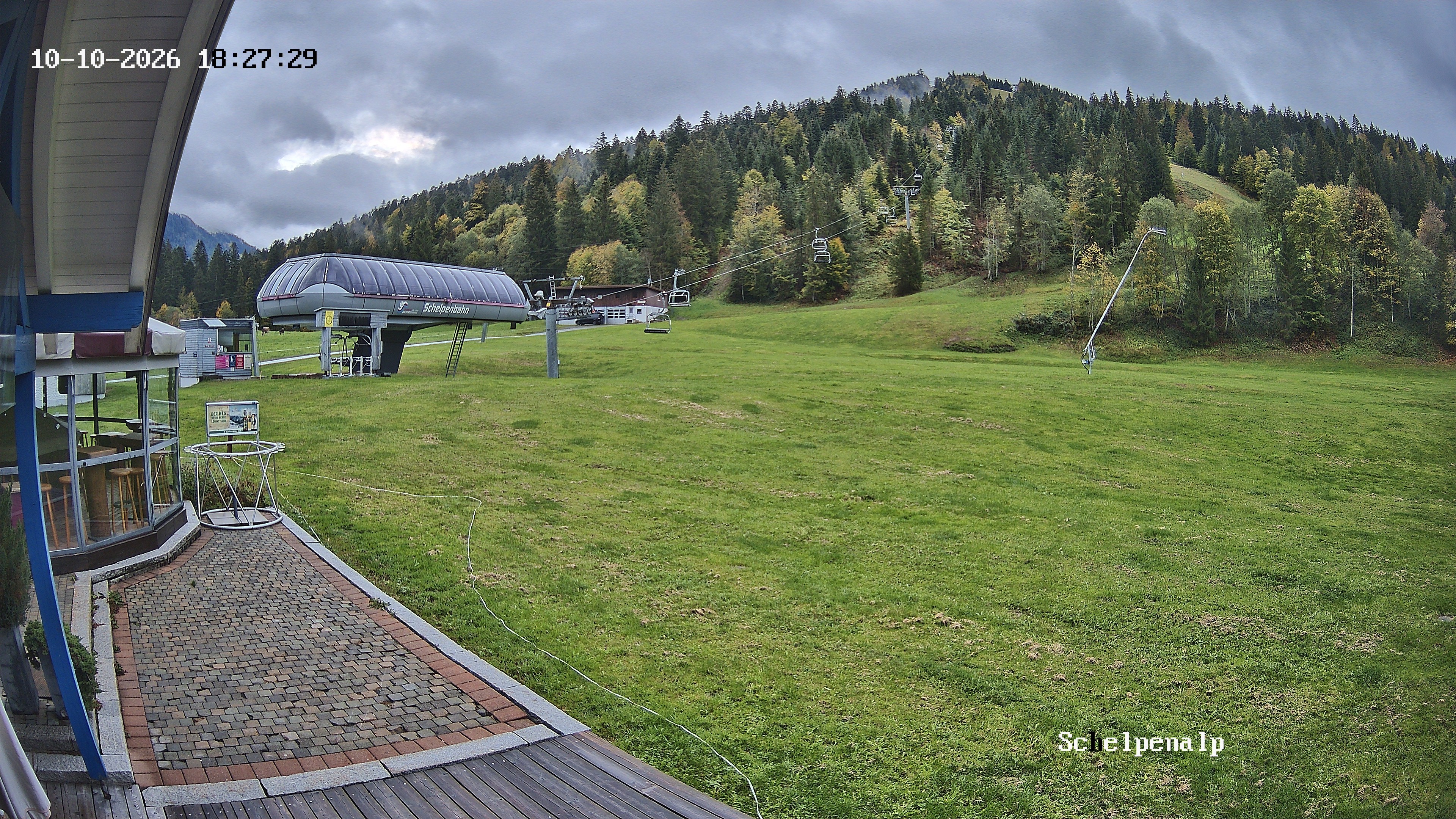 Archived image Webcam Balderschwang - Restaurant Schelpenalp