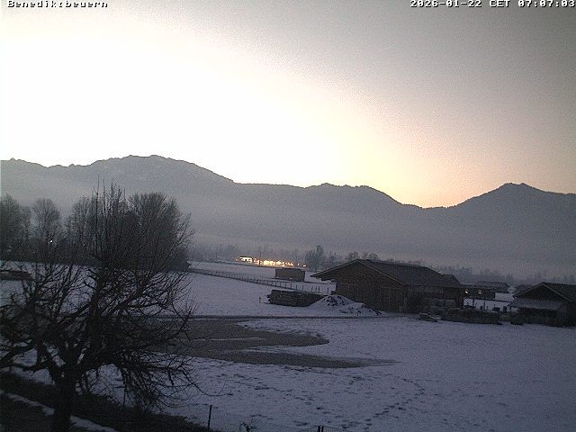 Archiv Foto Webcam Benediktenwand (Bayern)