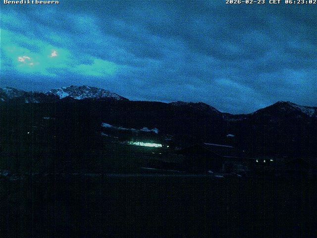 Archiv Foto Webcam Benediktenwand (Bayern)