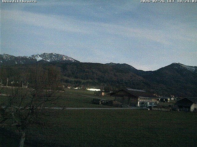 Archived image Webcam Benediktenwand (Bavaria)