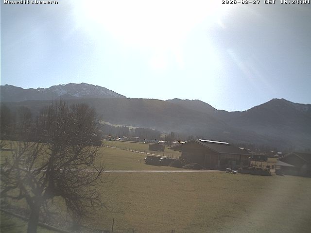 Archived image Webcam Benediktenwand (Bavaria)